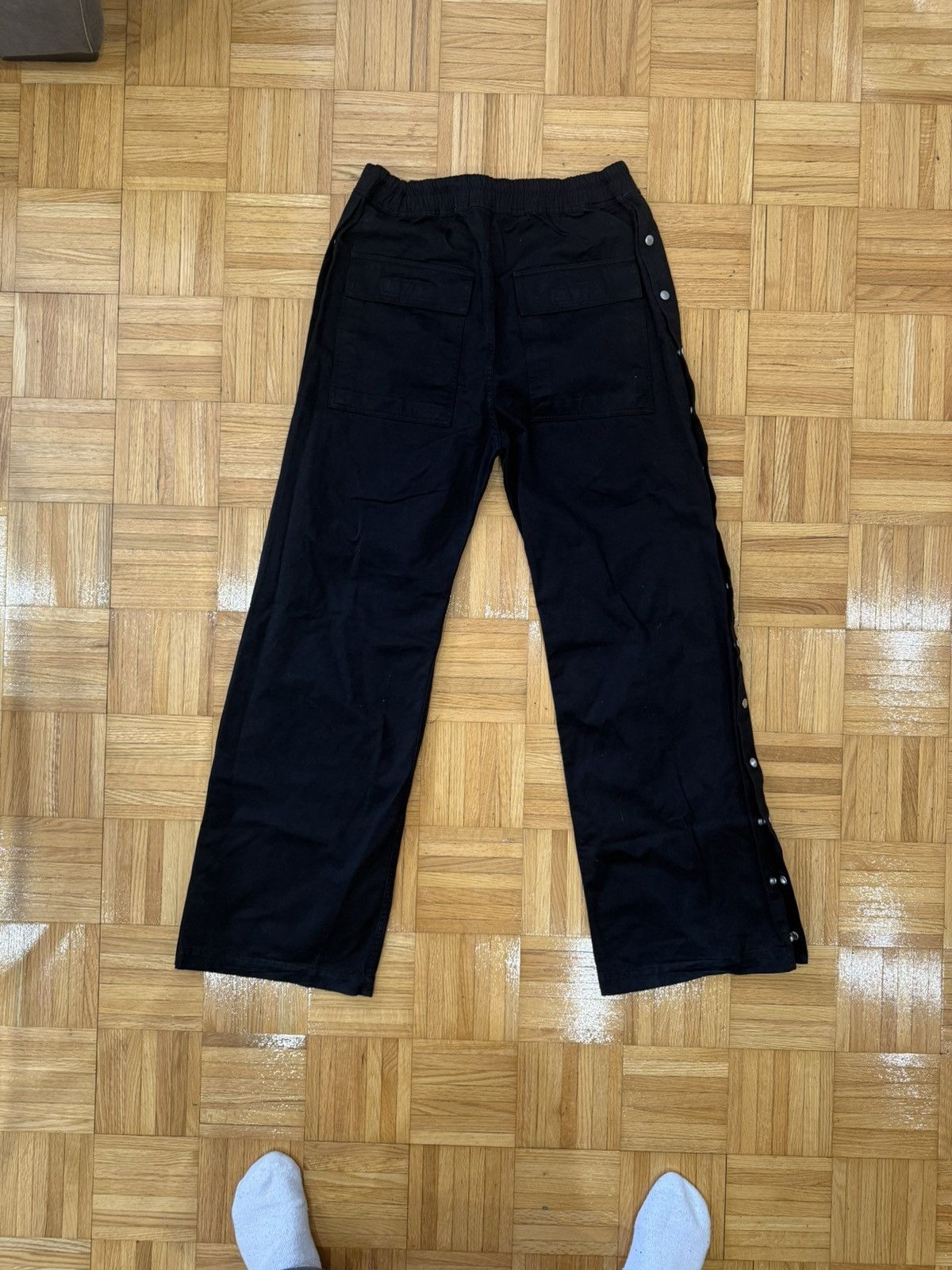 Rick Owens Rick Owens x RICK OWENS DRKSHDW Black Porterville Sweatpants Size US 36 / EU 52 - 3 Thumbnail