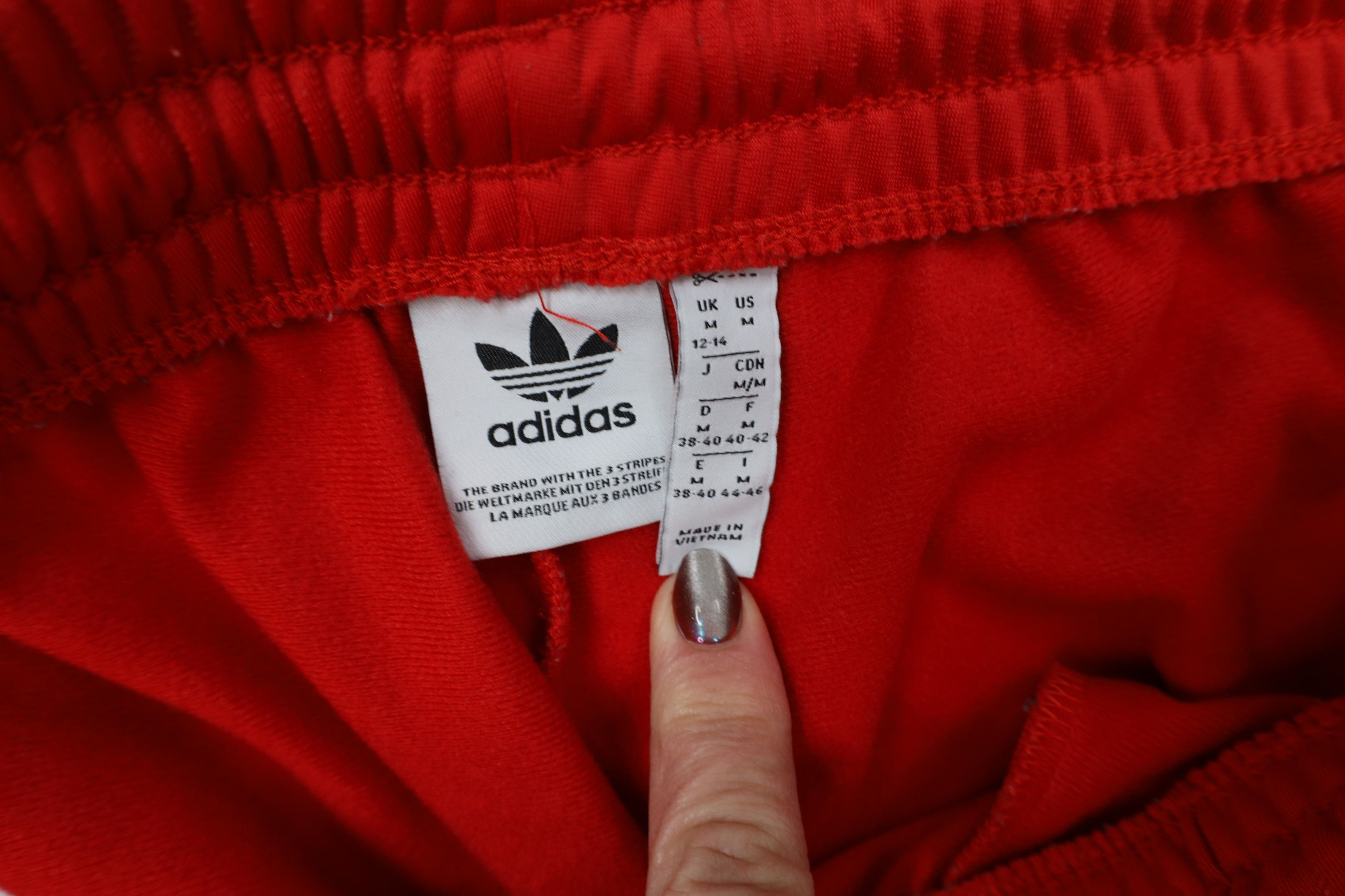 Adidas Vintage Y2K Adidas Striped Tearaway Sweatpants Pants Red Size US 34 / EU 50 - 10 Thumbnail