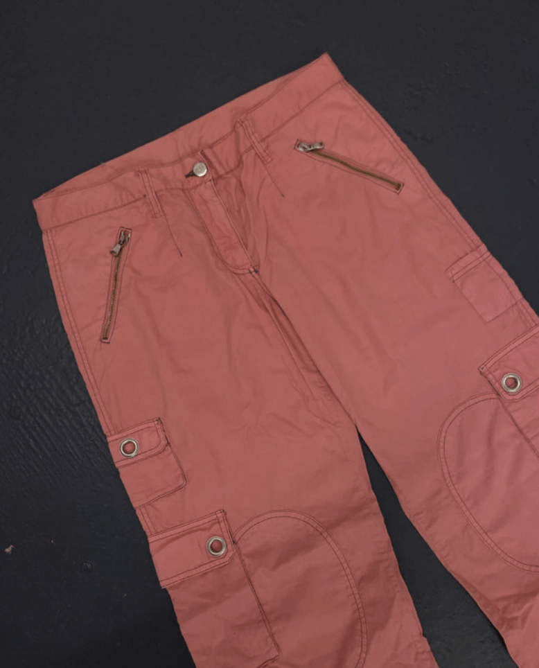 Dolce & Gabbana × Vintage Dolce Gabbana Pants SS2003 Cargo Printed Graffiti Vintage Size 28" / US 6 / IT 42 - 3 Thumbnail