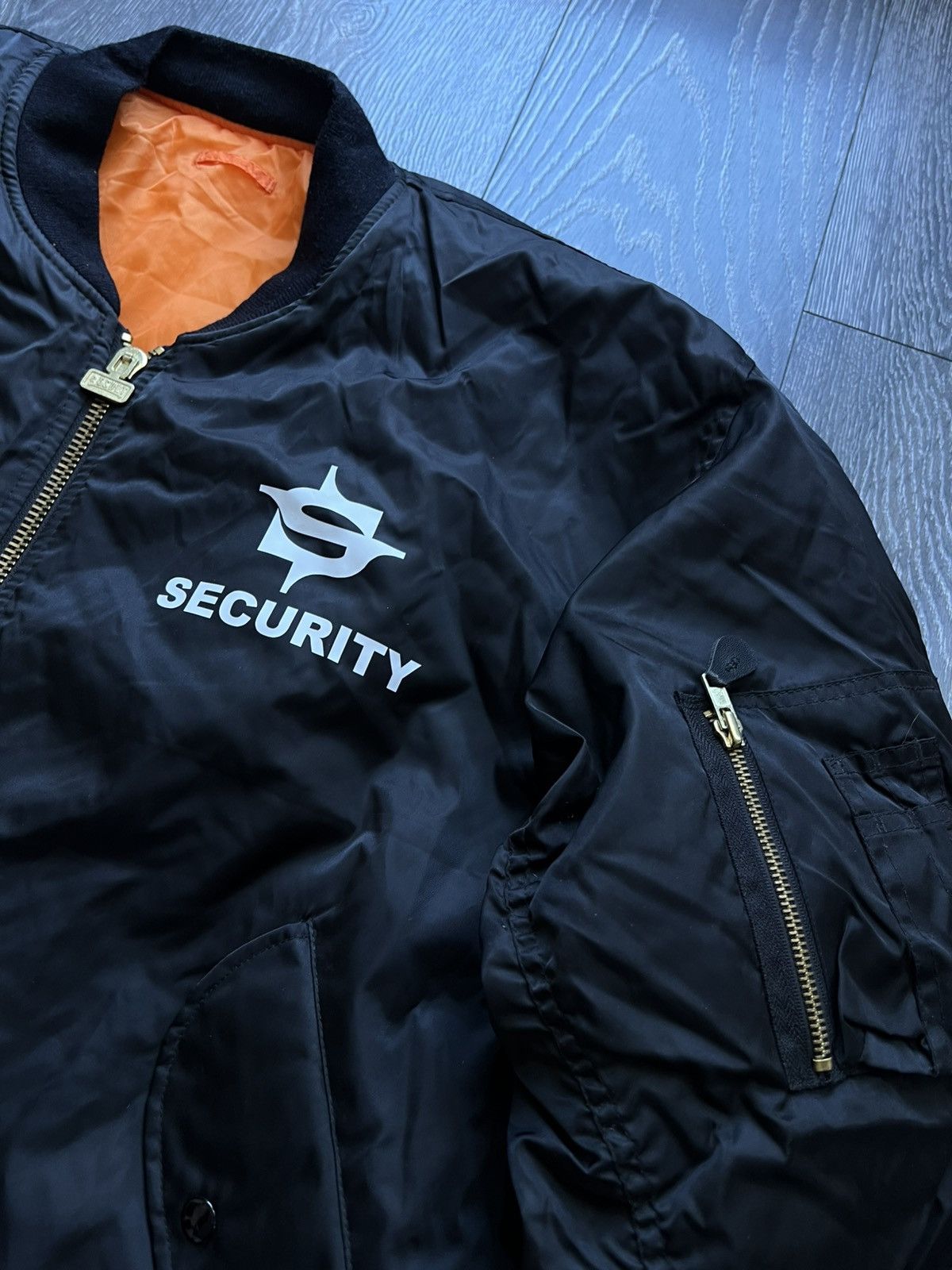 Vision Streetwear style Military Flight Bomber Jacket Size US XL / EU 56 / 4 - 4 Thumbnail