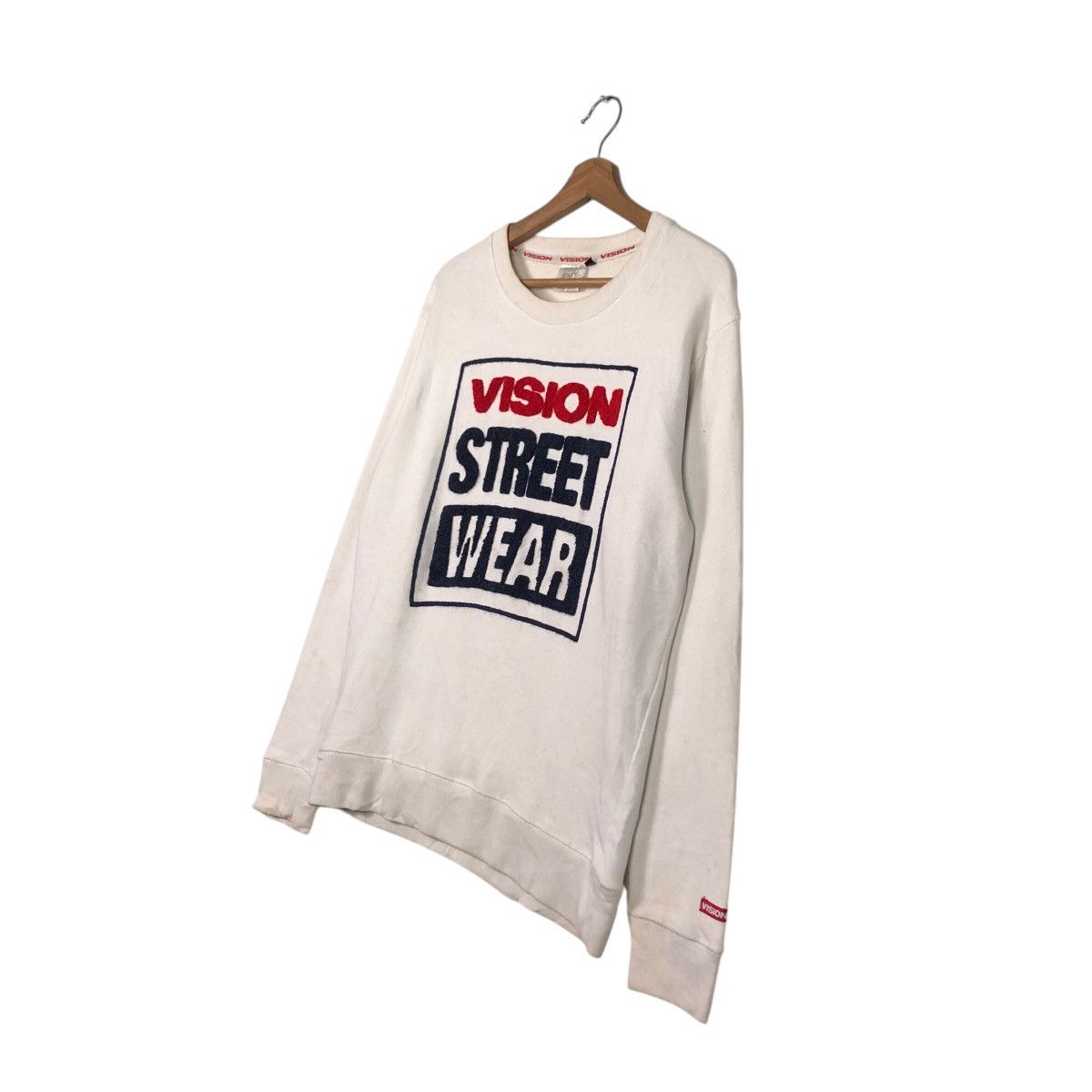 Japanese Brand 📌Vintage Sweatshirt Vision Streetwear Big Logo Size US M / EU 48-50 / 2 - 3 Thumbnail