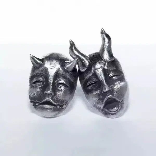 VIBE Retro Demon Punk Gothic Rock Earrings Size ONE SIZE - 1 Thumbnail