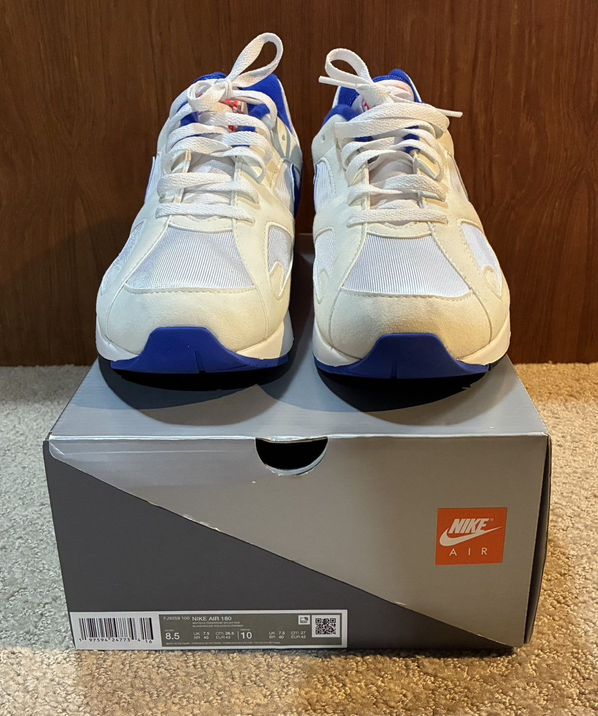 Nike Nike Air Max 180 ‘Ultramarine’ 2024 Size US 8.5 / EU 41-42 - 2 Thumbnail