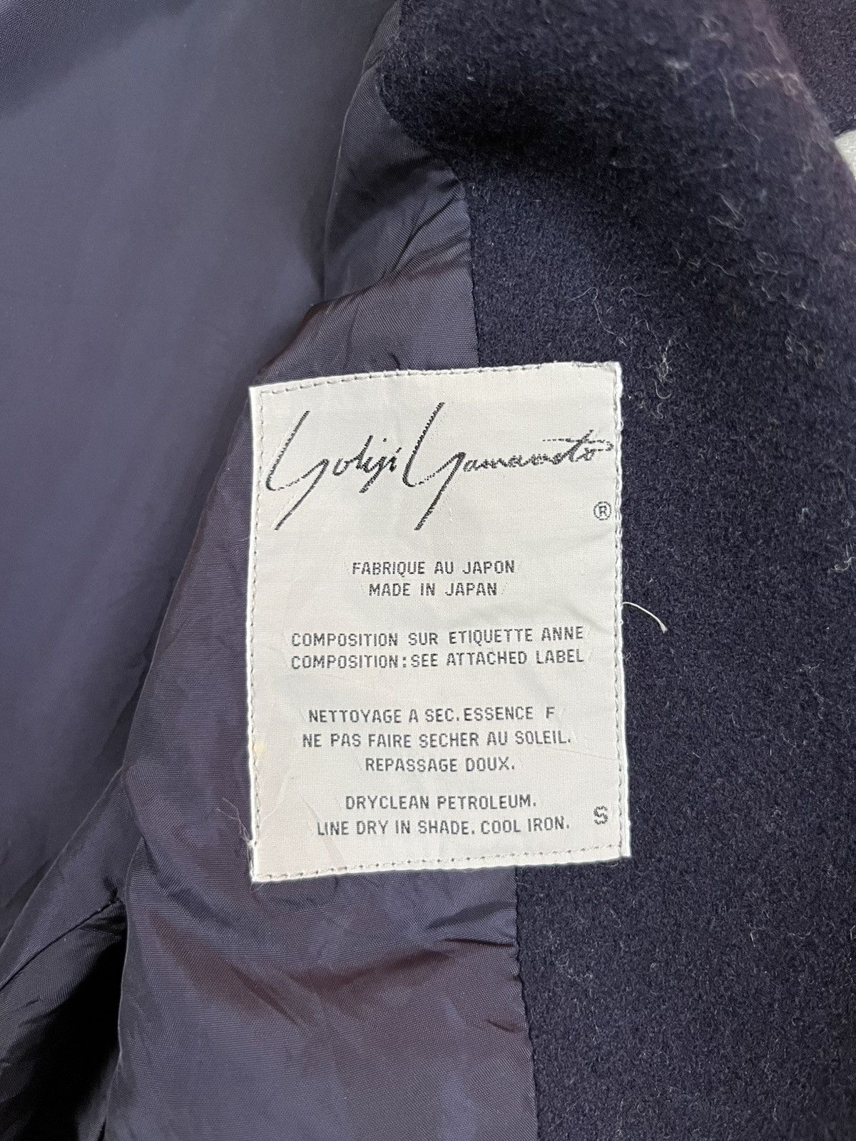 Yohji Yamamoto 90s Yohji yamamoto multi pocket wool jacket Size US M / EU 48-50 / 2 - 13 Thumbnail
