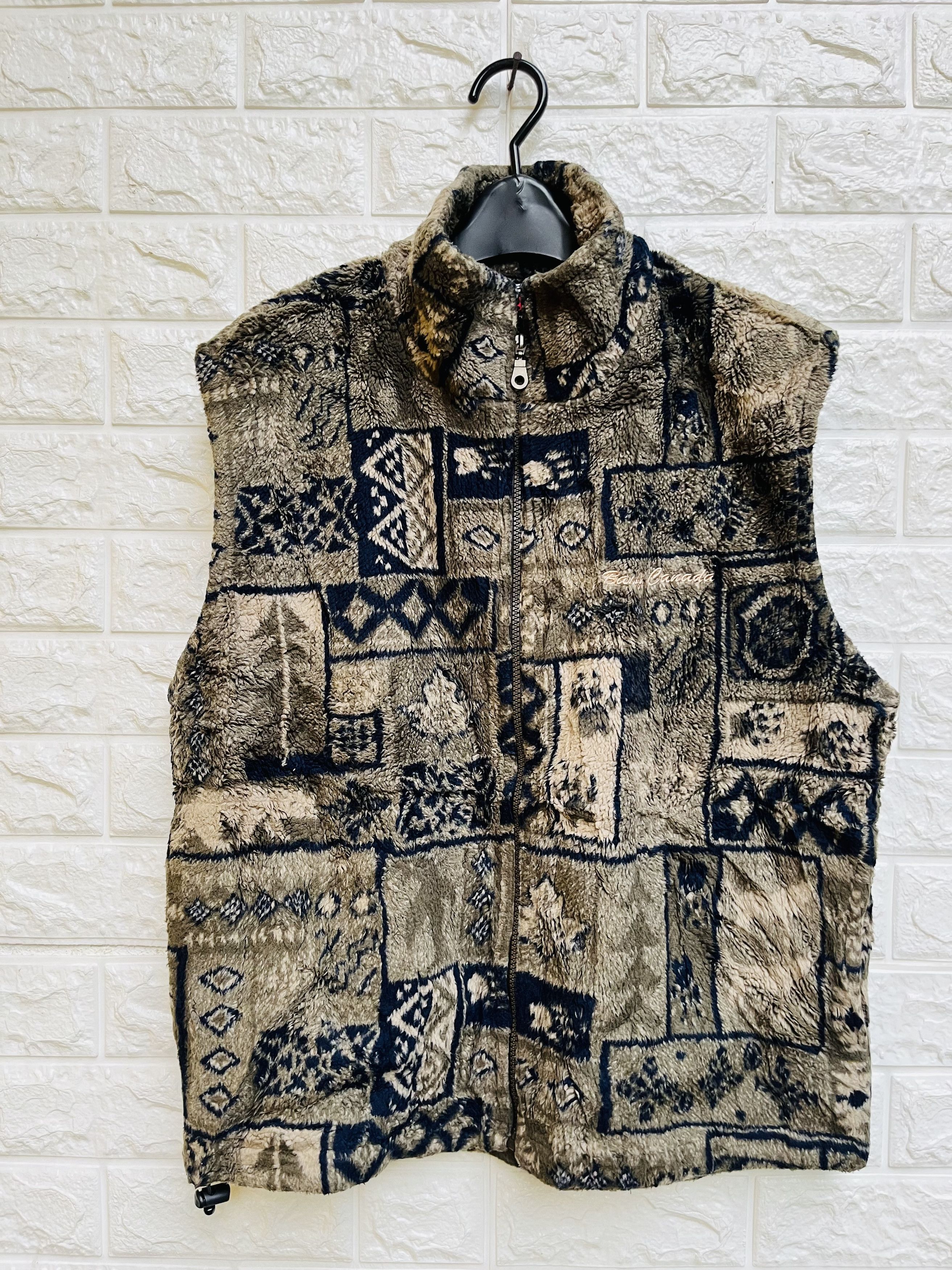 image of Vintage Teepee Japanese Designer Fashion Style in Chocolate, Men's (Size Medium)