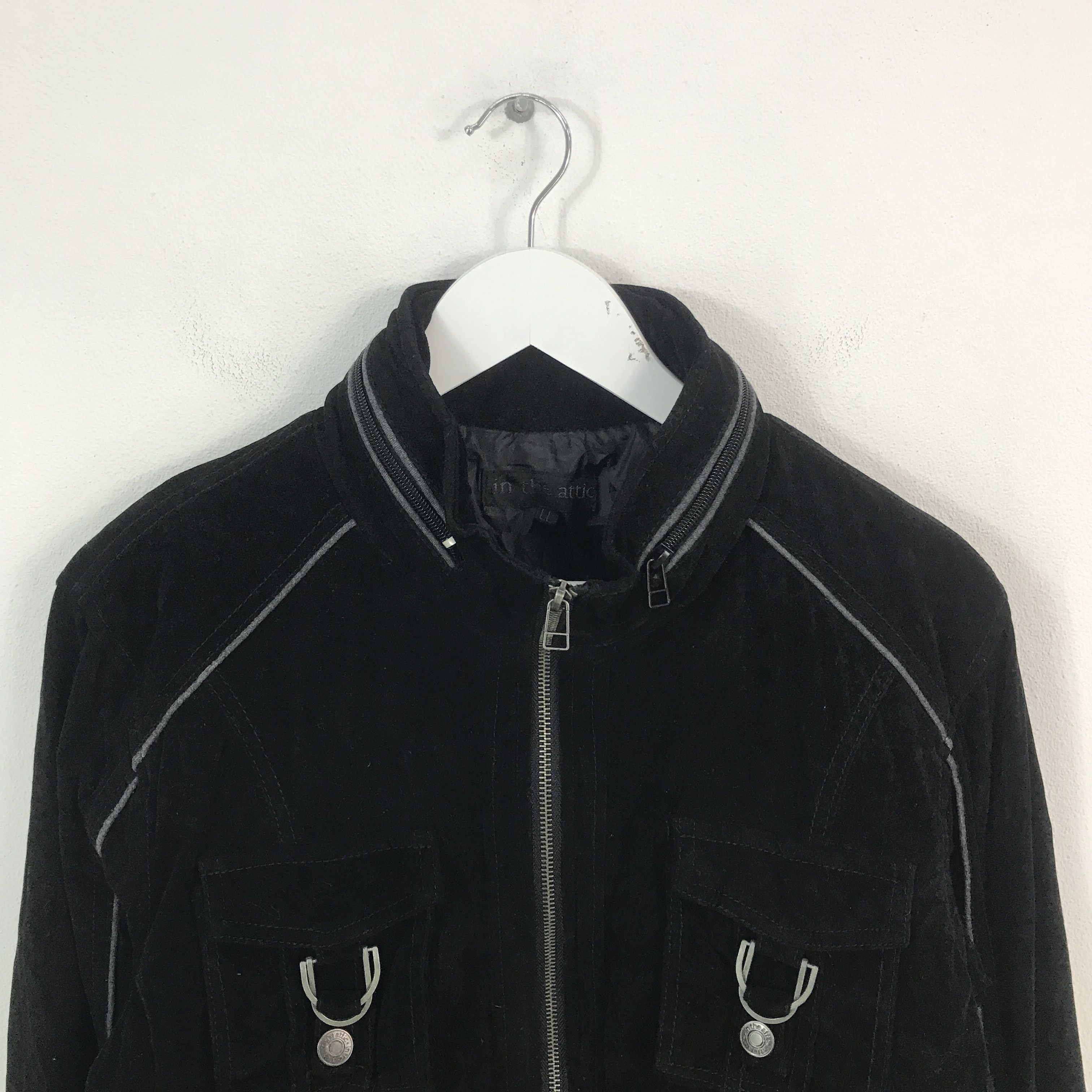 In The Attic × Japanese Brand japan punk in the attic velvet zipper jacket Size US L / EU 52-54 / 3 - 2 Thumbnail