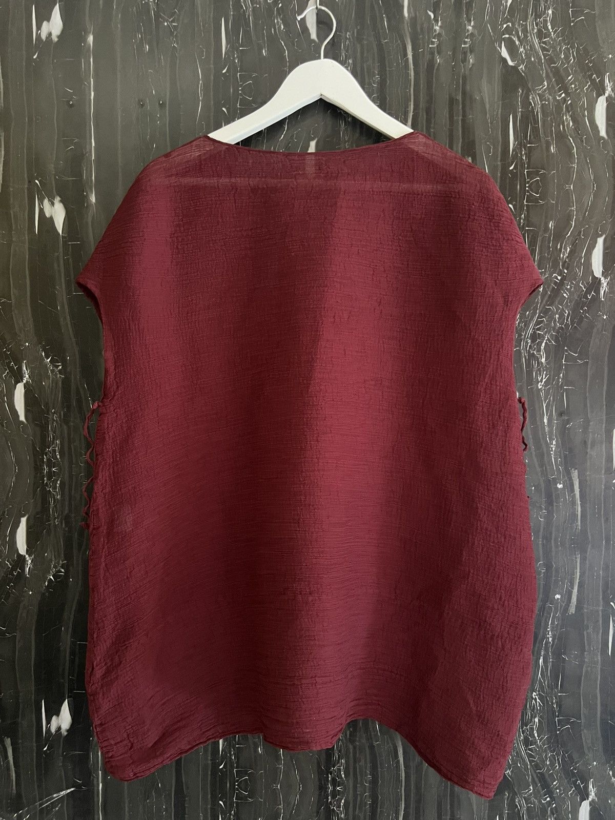 Issey Miyake ISSEY MIYAKE ME BLOUSE Size L / US 10 / IT 46 - 2 Thumbnail