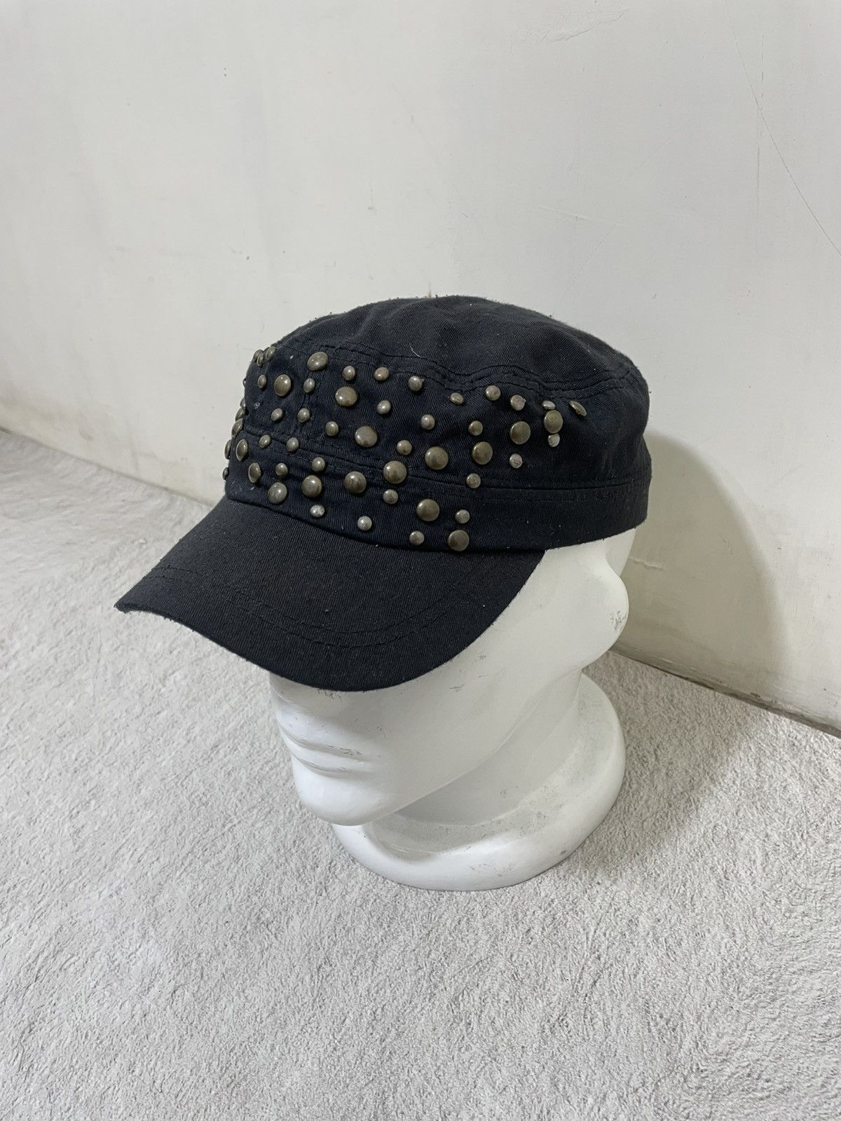 Hysteric Glamour 2000s ifsix Cadet Studded Punk Patrol Grunge Y2K Hat LGB Size ONE SIZE - 1 Thumbnail