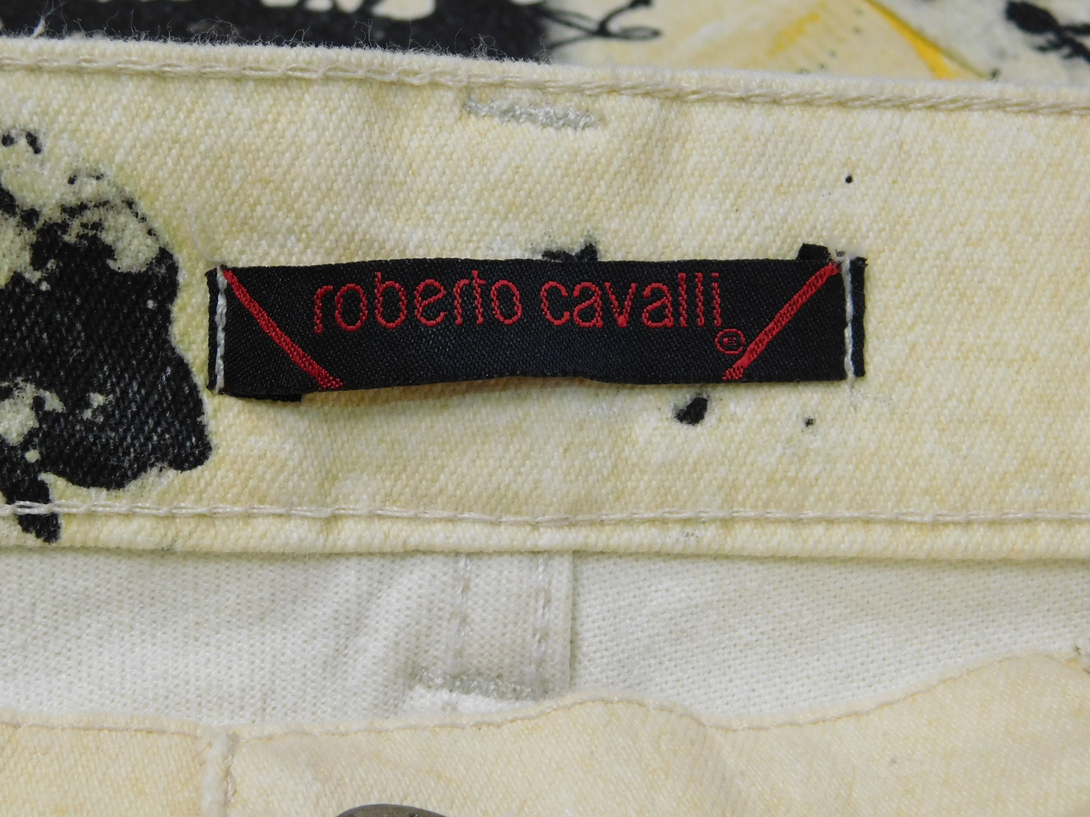 Roberto Cavalli Roberto Cavalli Safari Collection Print Pants Italy (S/32) Size US 32 / EU 48 - 4 Thumbnail
