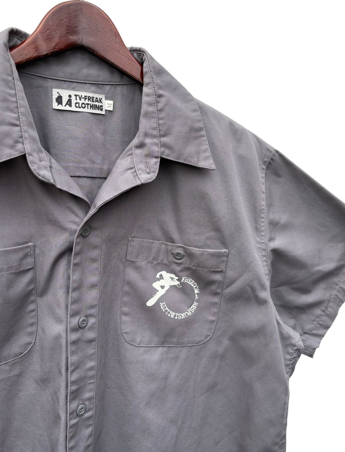 Band Tees × Japanese Brand Vintage 90s Japanese Band Potshot Ska Punk Button Shirt Size US M / EU 48-50 / 2 - 5 Thumbnail