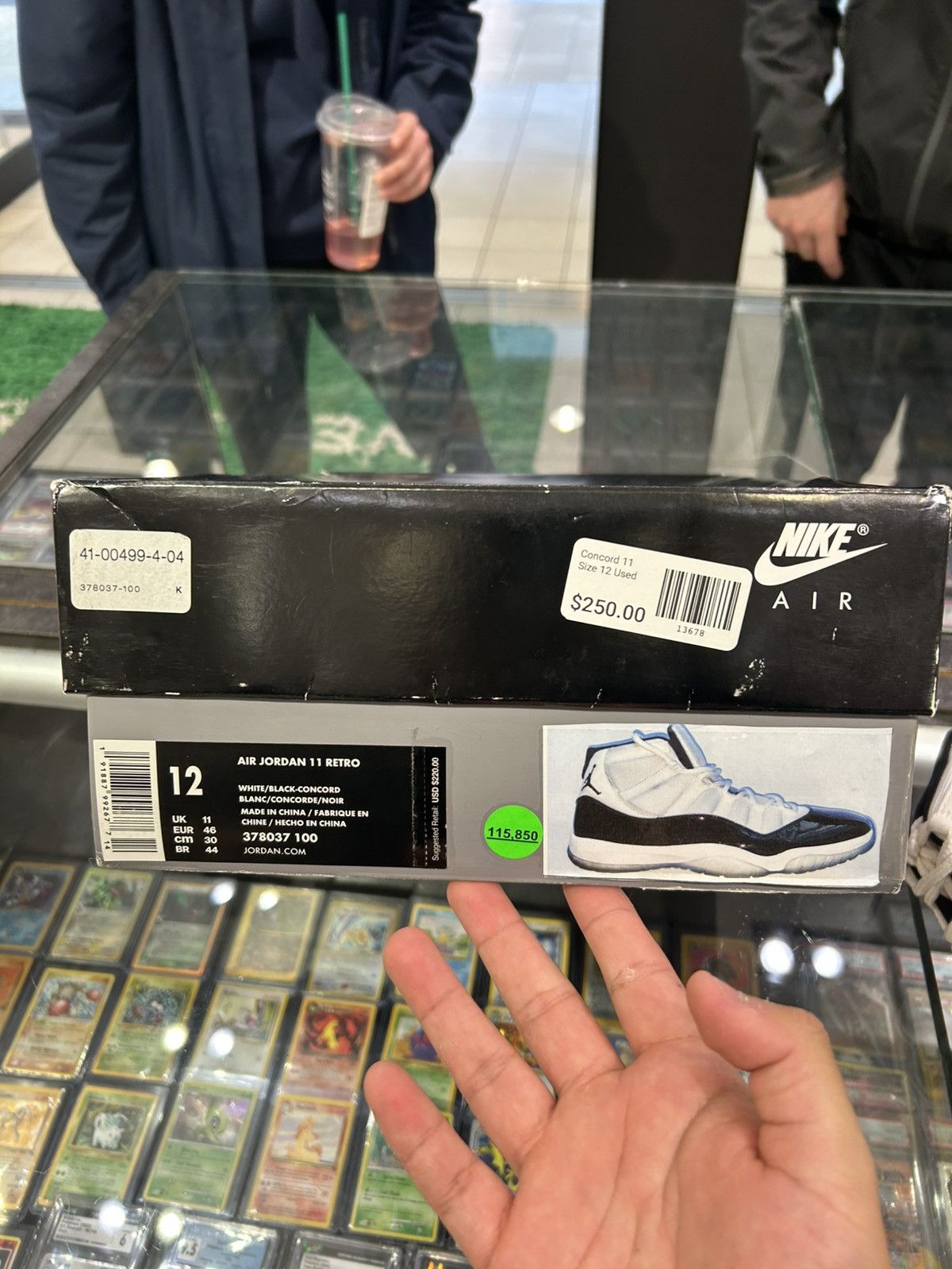 Jordan Brand Jordan 11 Concord 2018 Size US 12 / EU 45 - 11 Thumbnail
