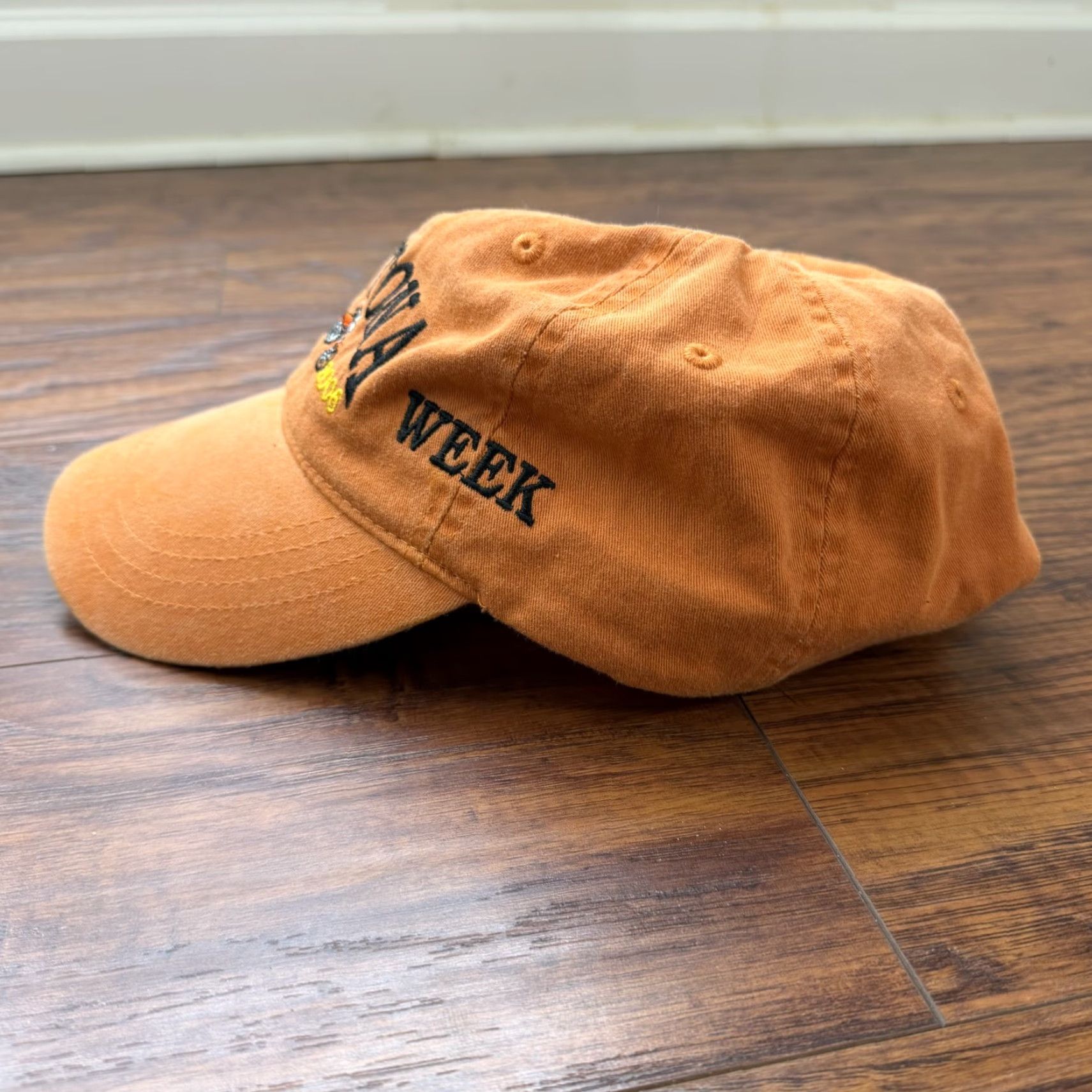 Vintage VINTAGE Otto Daytona Bike Week Hat Cap Strap Back Adult One Size Orange Cotton Baseball Cap Mens One Size Strap Back 2006 Size ONE SIZE - 7 Thumbnail
