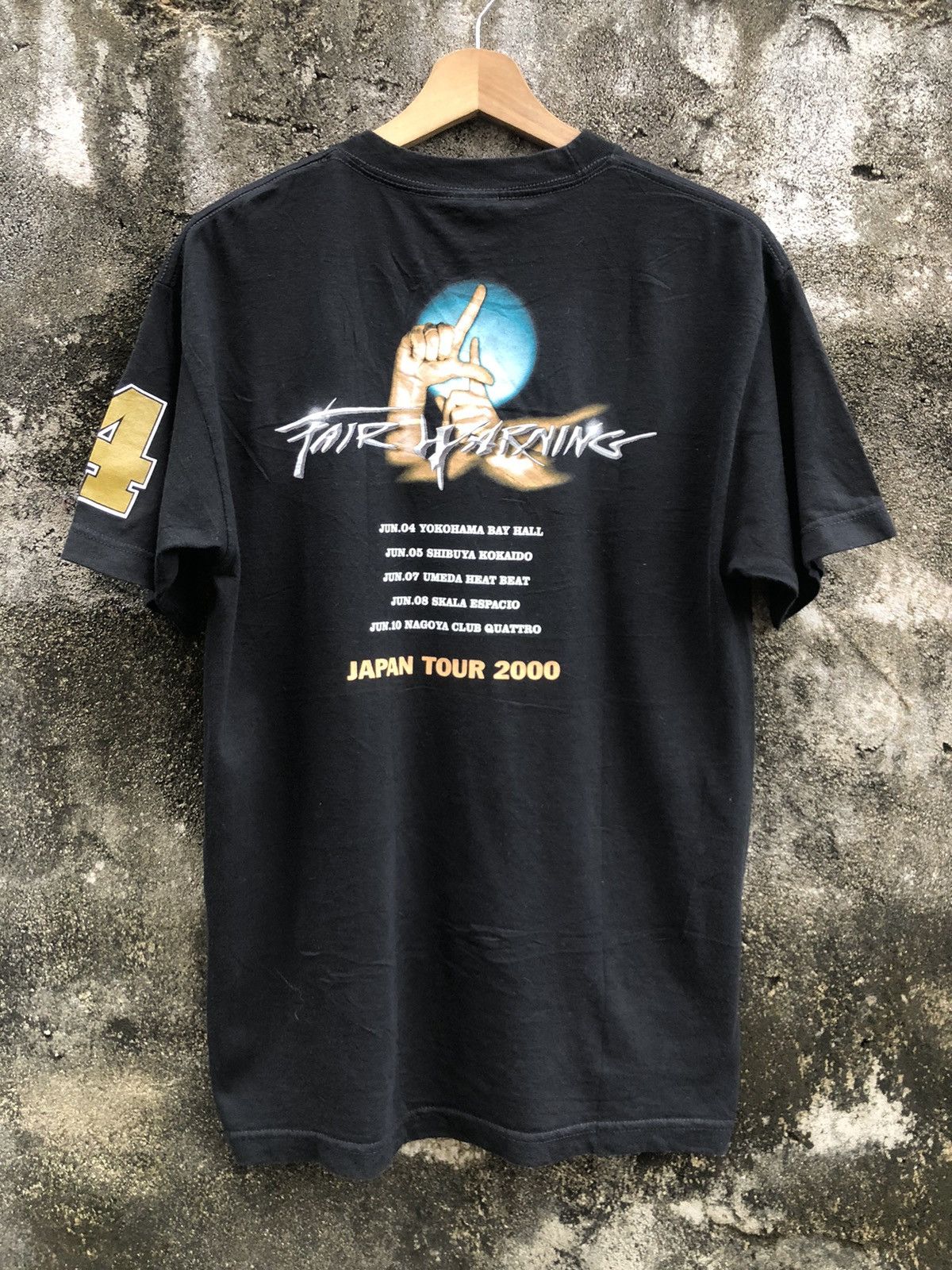 Band Tees Vintage 2000 Fair Warning Tour Japan Tshirt Size US M / EU 48-50 / 2 - 2 Thumbnail