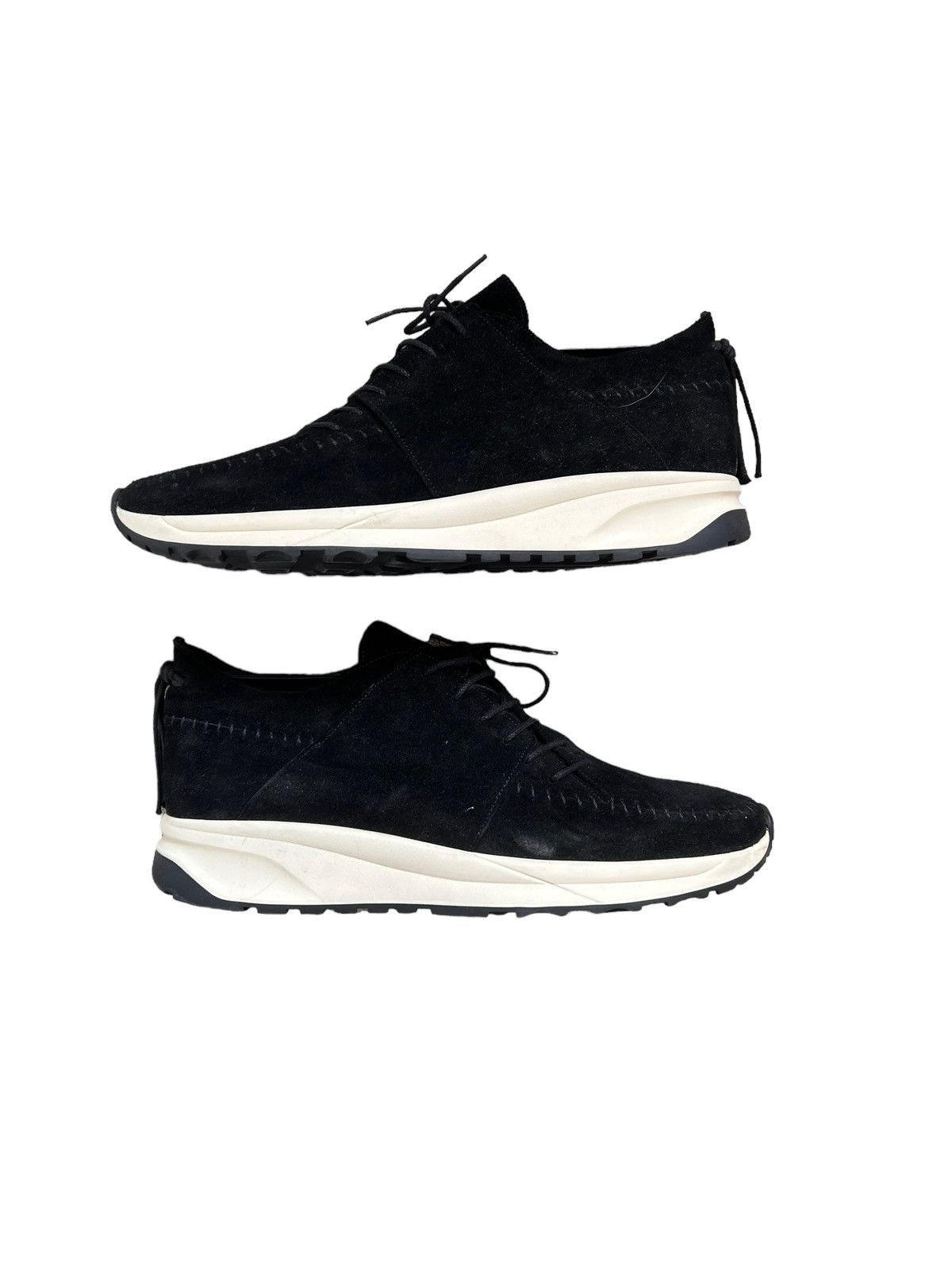NDG Studio NDG STUDIO BLACK NATIVE RUN SNEAKERS Size US 10.5 / EU 43-44 - 1 Thumbnail