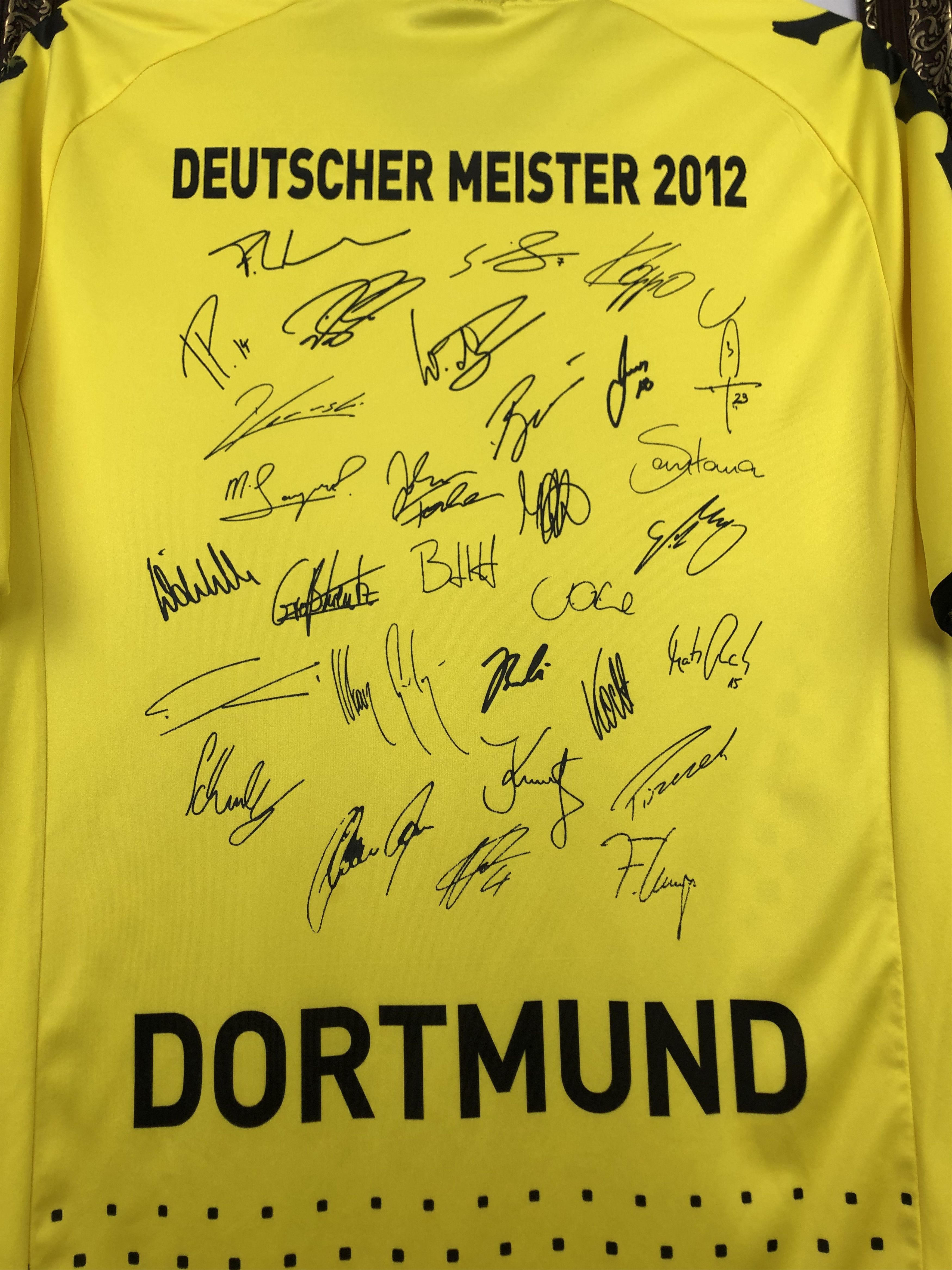 Kappa Borussia Dortmund football shirt 2011 Soccer Kappa Jersey Size US M / EU 48-50 / 2 - 11 Thumbnail