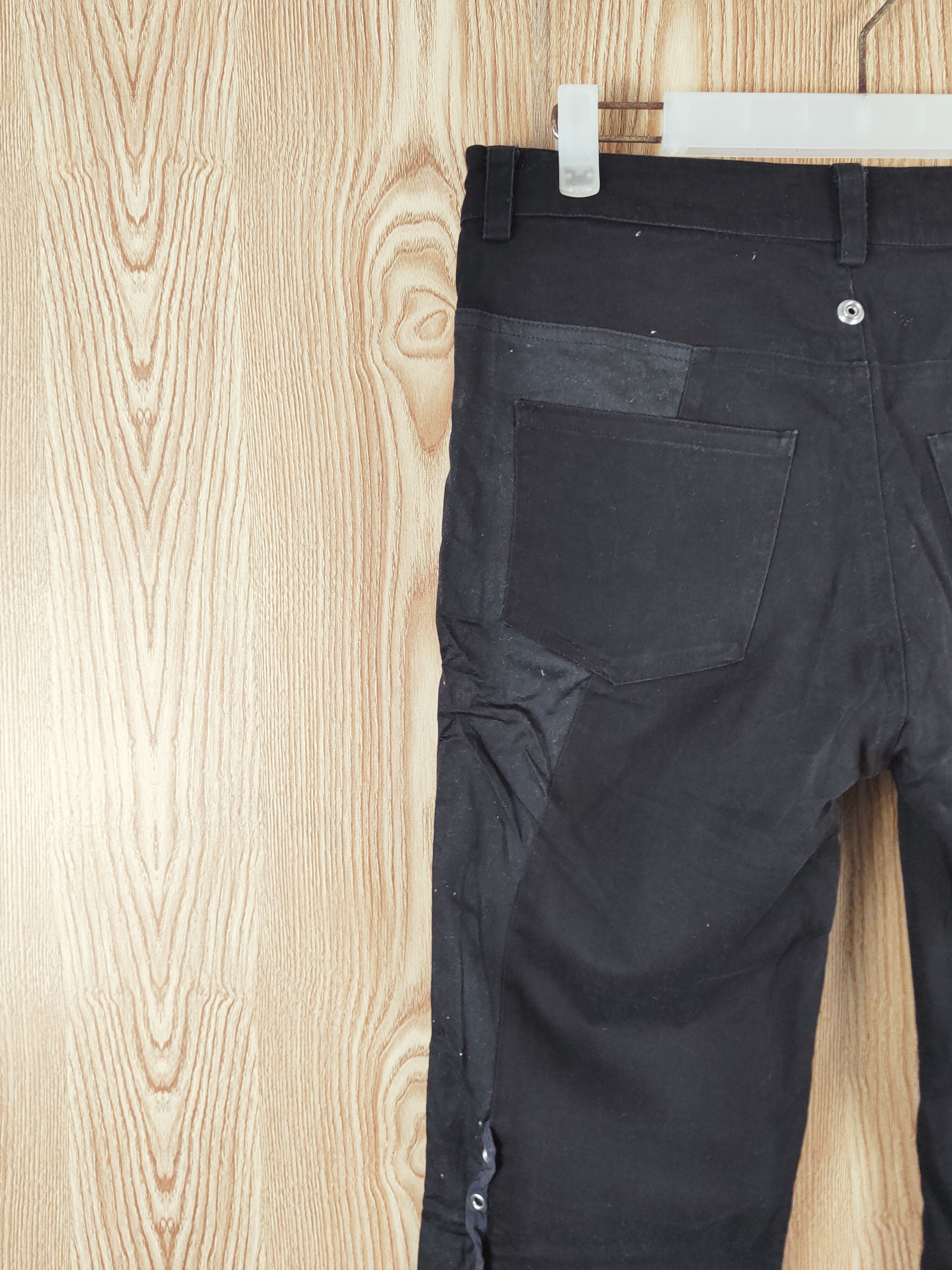 If Six Was Nine DL Sixh Black punk Multipocket Casual Pants #W076 Size 30" / US 8 / IT 44 - 8 Thumbnail