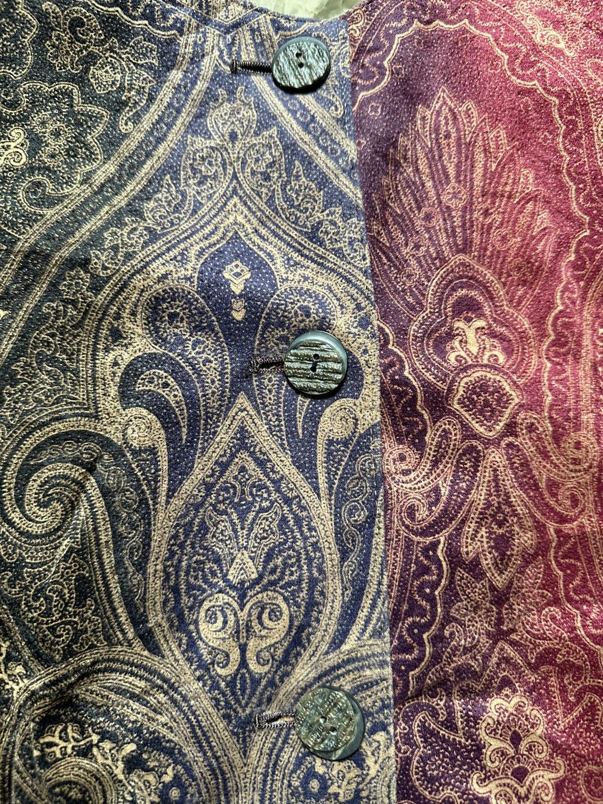 Japanese Brand Bern Paisley Pattern Size L / US 10 / IT 46 - 8 Thumbnail