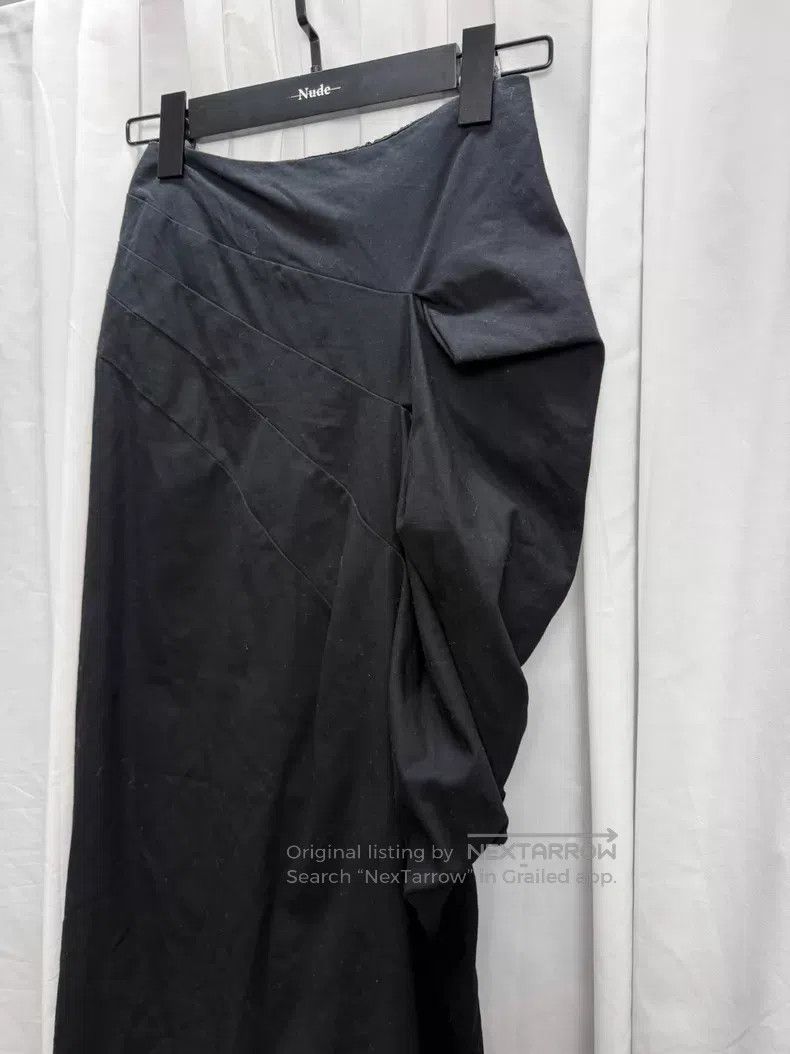 Dries Van Noten Dries Van Noten asymmetric pleated midi skirt| Size 42" / US 20 - 3 Thumbnail