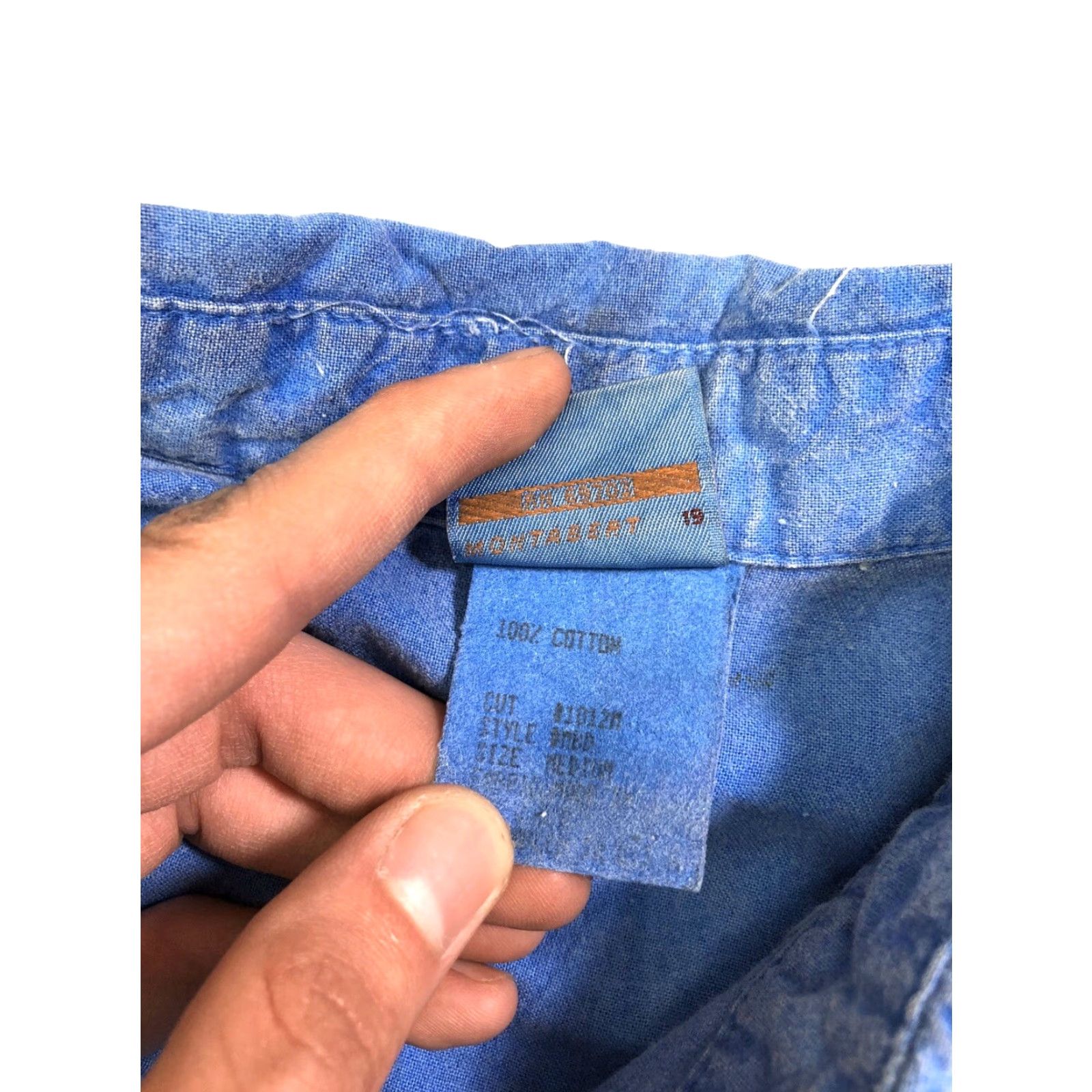 Ocean Pacific VINTAGE Ocean Pacific Tie Dye Button Up Shirt Blue Surf Graphic J21 M Adults 90s Shirt Size US M / EU 48-50 / 2 - 5 Thumbnail
