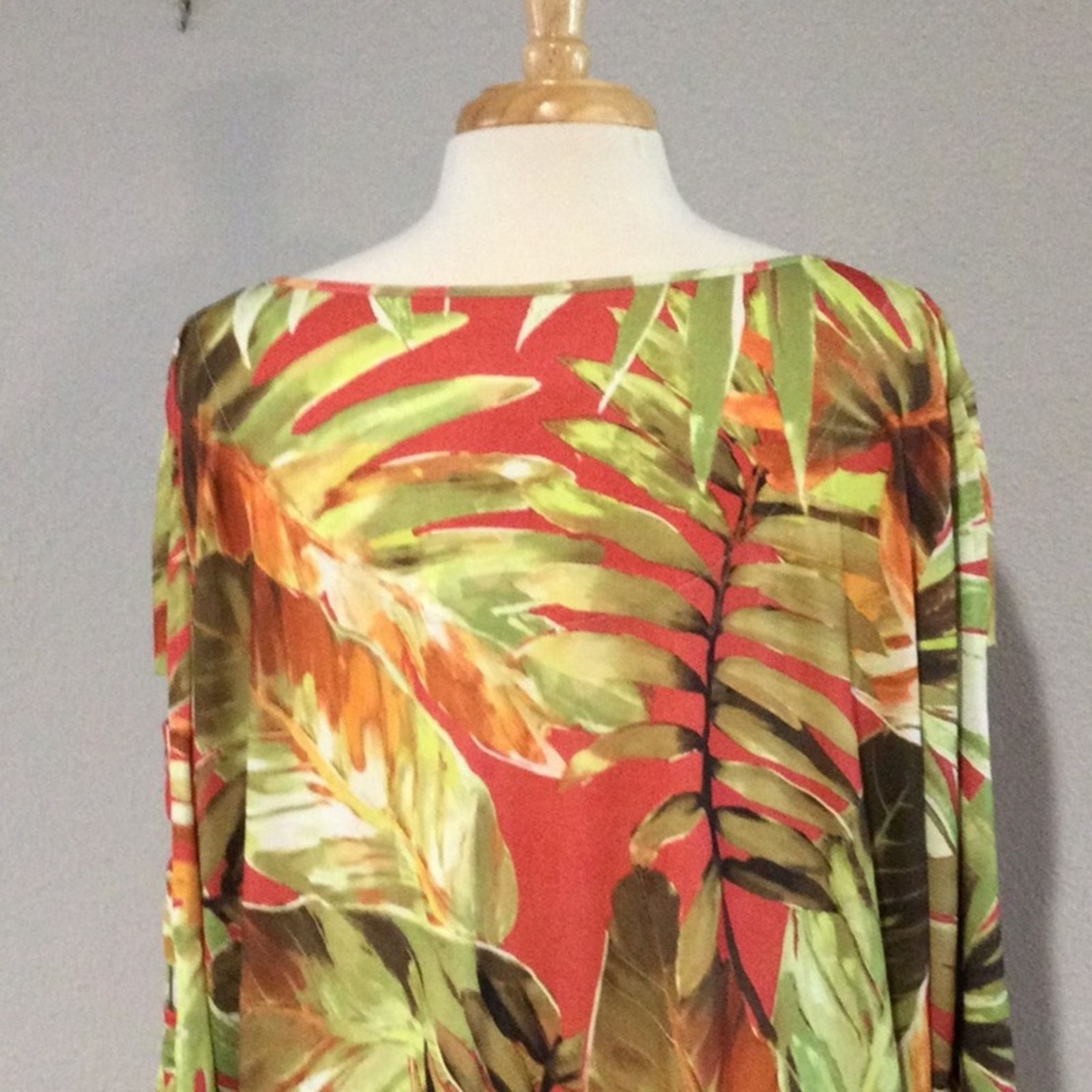 Other Alfred Dunner Cutout Sleeve Keyhole Neck Blouse XL Size XL / US 12-14 / IT 48-50 - 10 Thumbnail
