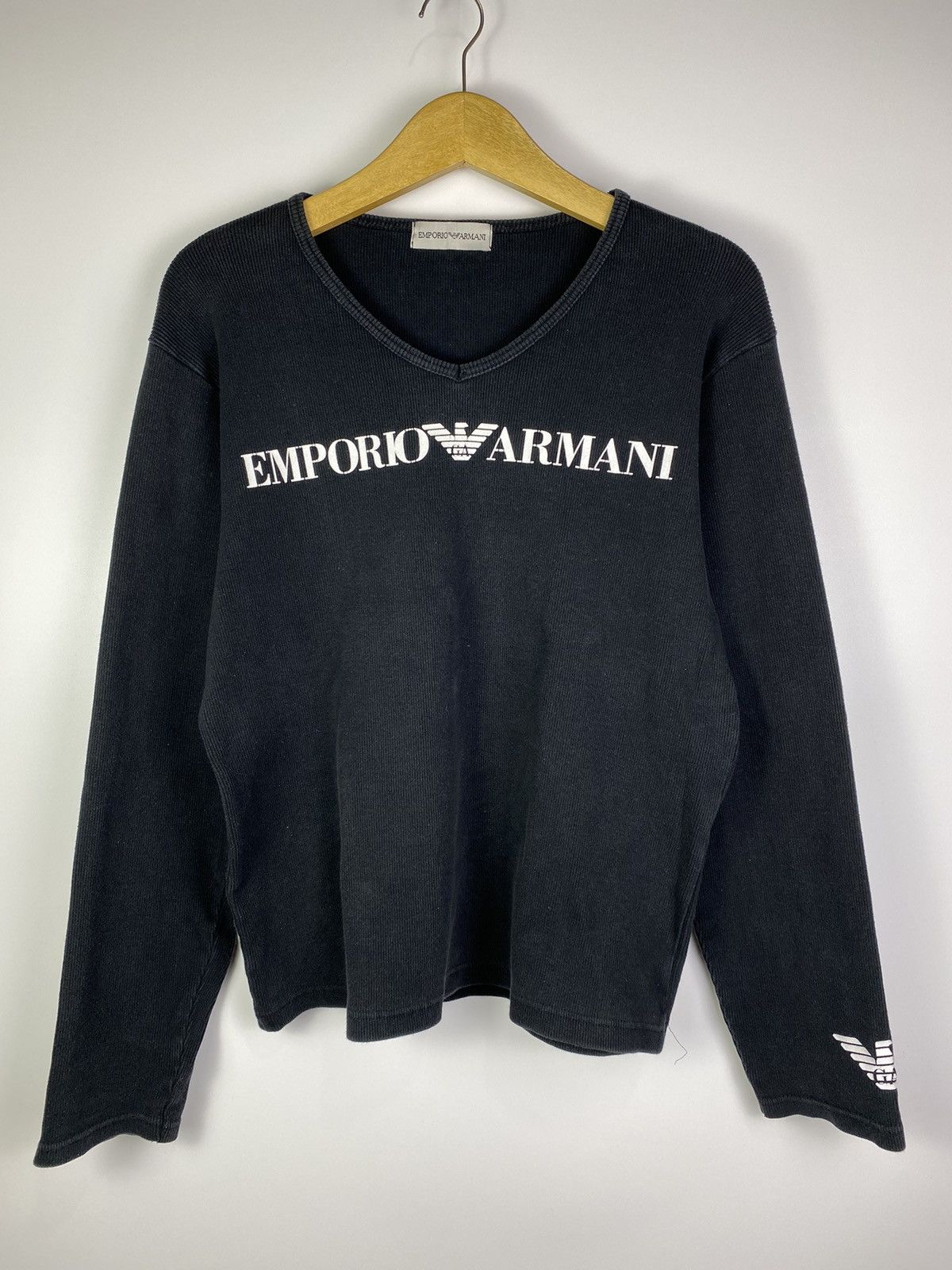 Armani × Designer × Emporio Armani emporio armani longsleeve Size US M / EU 48-50 / 2 - 2 Thumbnail