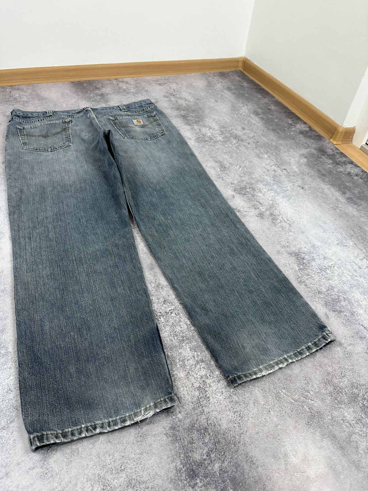 Carhartt Vintage Carhartt USA Stone Washed Baggy Utility Work Jeans Size US 40 / EU 56 - 3 Thumbnail