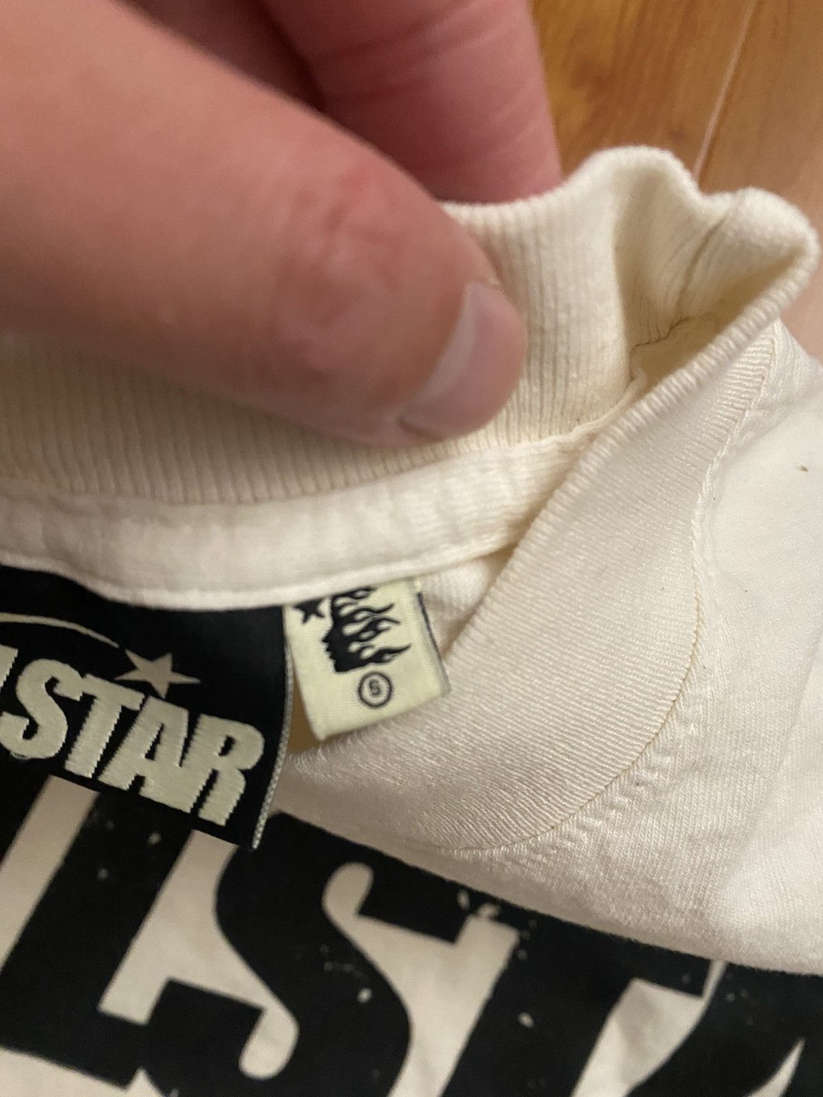 HELLSTAR Hellstar Tee Classic Logo White Small Size US S / EU 44-46 / 1 - 3 Thumbnail