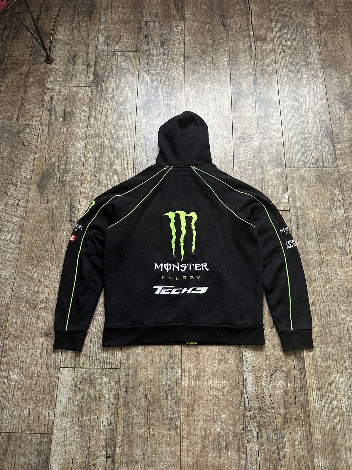 Monster Energy Tech Bridgestone Racing Zip Hoodie