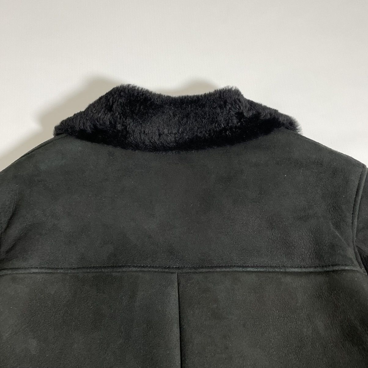 Undercover Black Suede + Shearling Biker Jacket Size US S / EU 44-46 / 1 - 16 Thumbnail