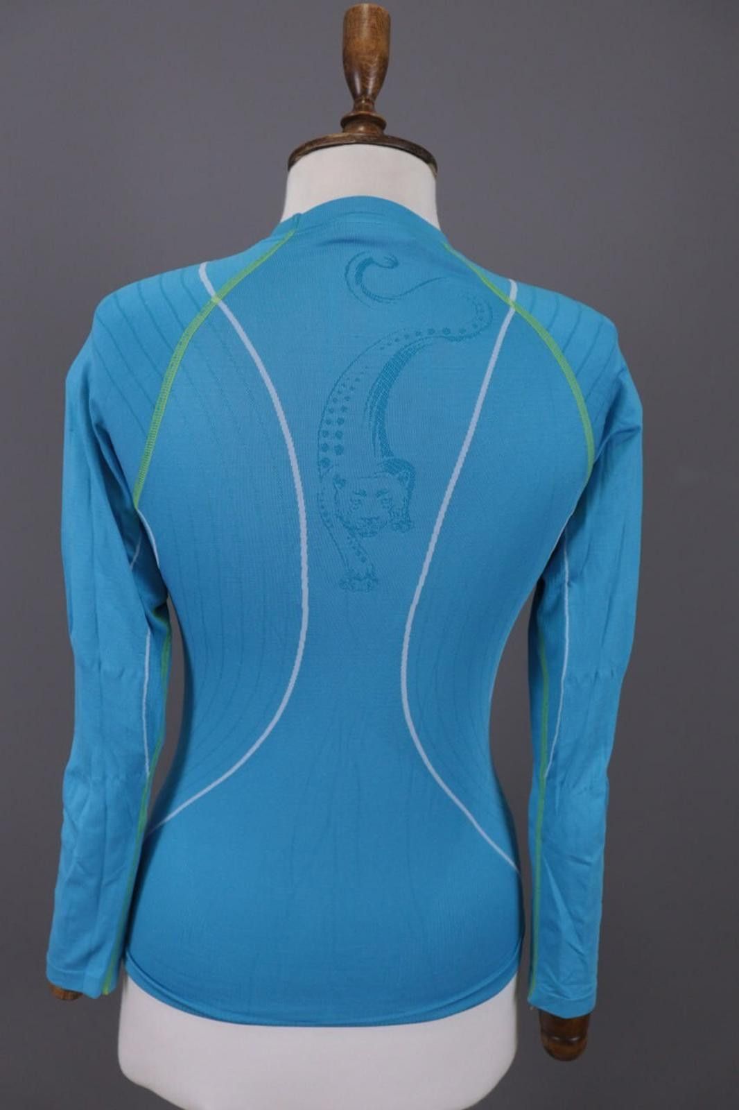 Designer Dynafit Crew Neck Blue Big Baselayer Shirt Size S 42 Size US S / EU 44-46 / 1 - 8 Thumbnail