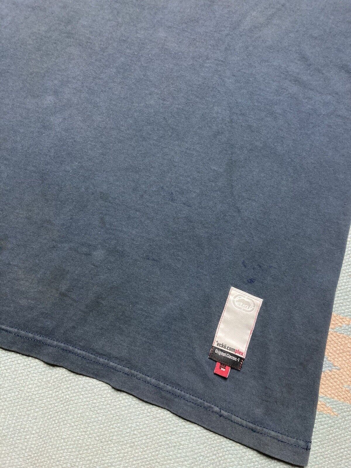 Ecko Unltd. × Vintage Ecko unltd long sleeve tshirt complex rhino graphic faded XL Size US XL / EU 56 / 4 - 4 Thumbnail