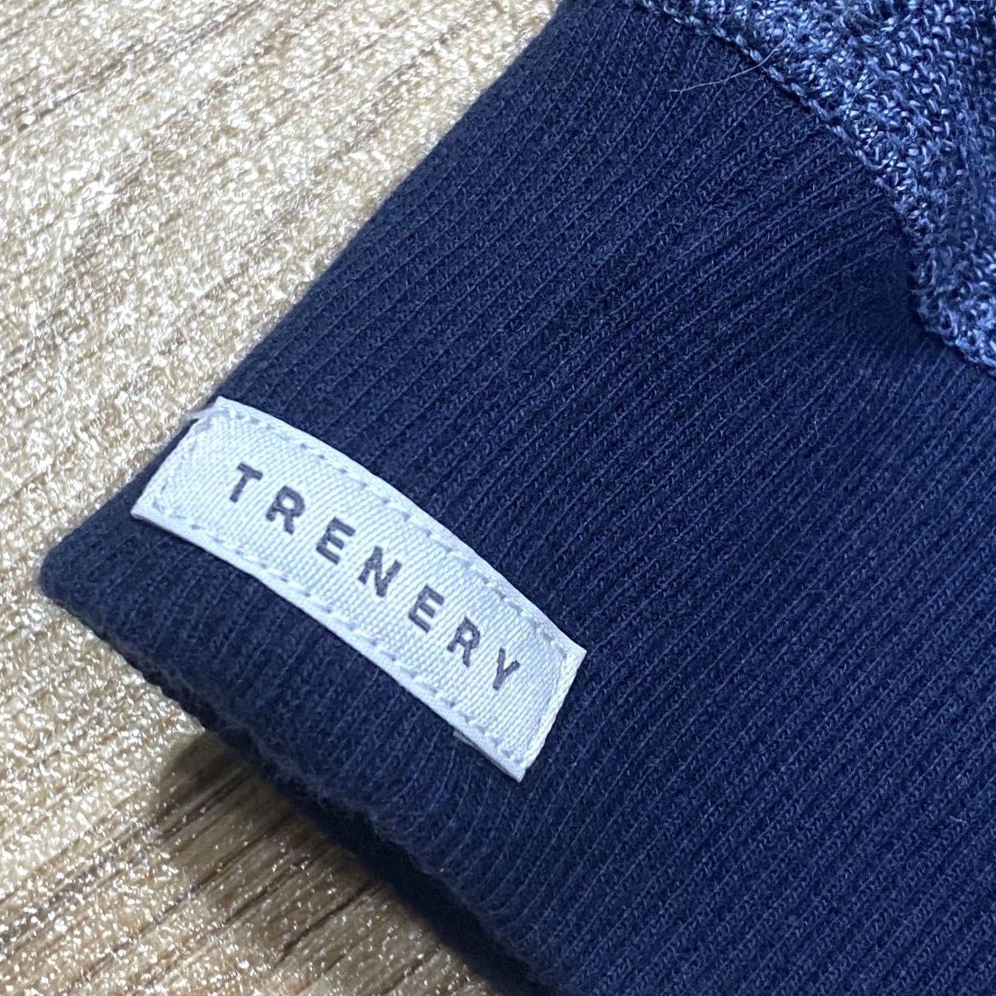 Vintage Trenery Sweatshirt Men L Navy Blue Crew Neck Pullover Long Sleeve Size US L / EU 52-54 / 3 - 5 Thumbnail