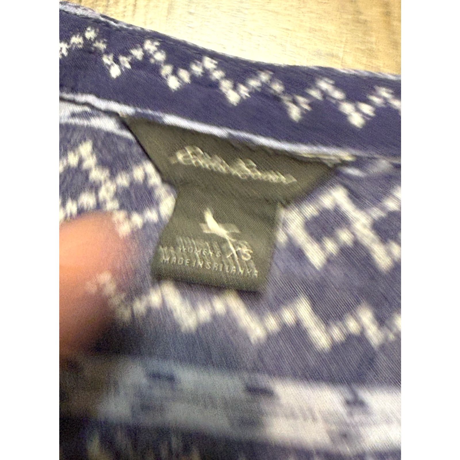 Eddie Bauer Eddie Bauer Shirt, Women's XS, Blue White, Long Sleeve, Button Up Shirt Size XS / US 0-2 / IT 36-38 - 5 Thumbnail
