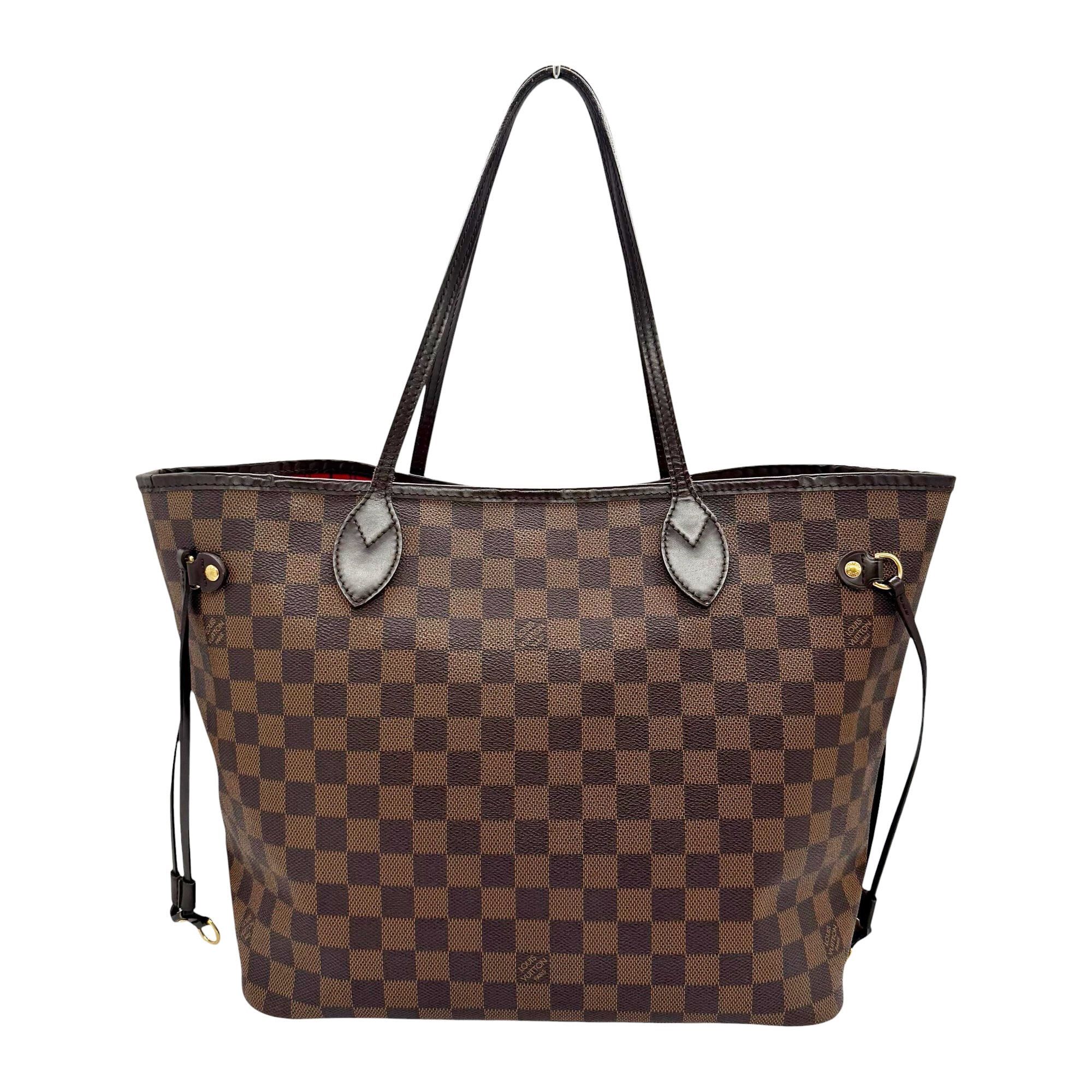 Louis Vuitton LOUIS VUITTON Neverfull MM Damier Brown N51105 Shoulder Bag Tote for Women Size ONE SIZE - 1 Thumbnail