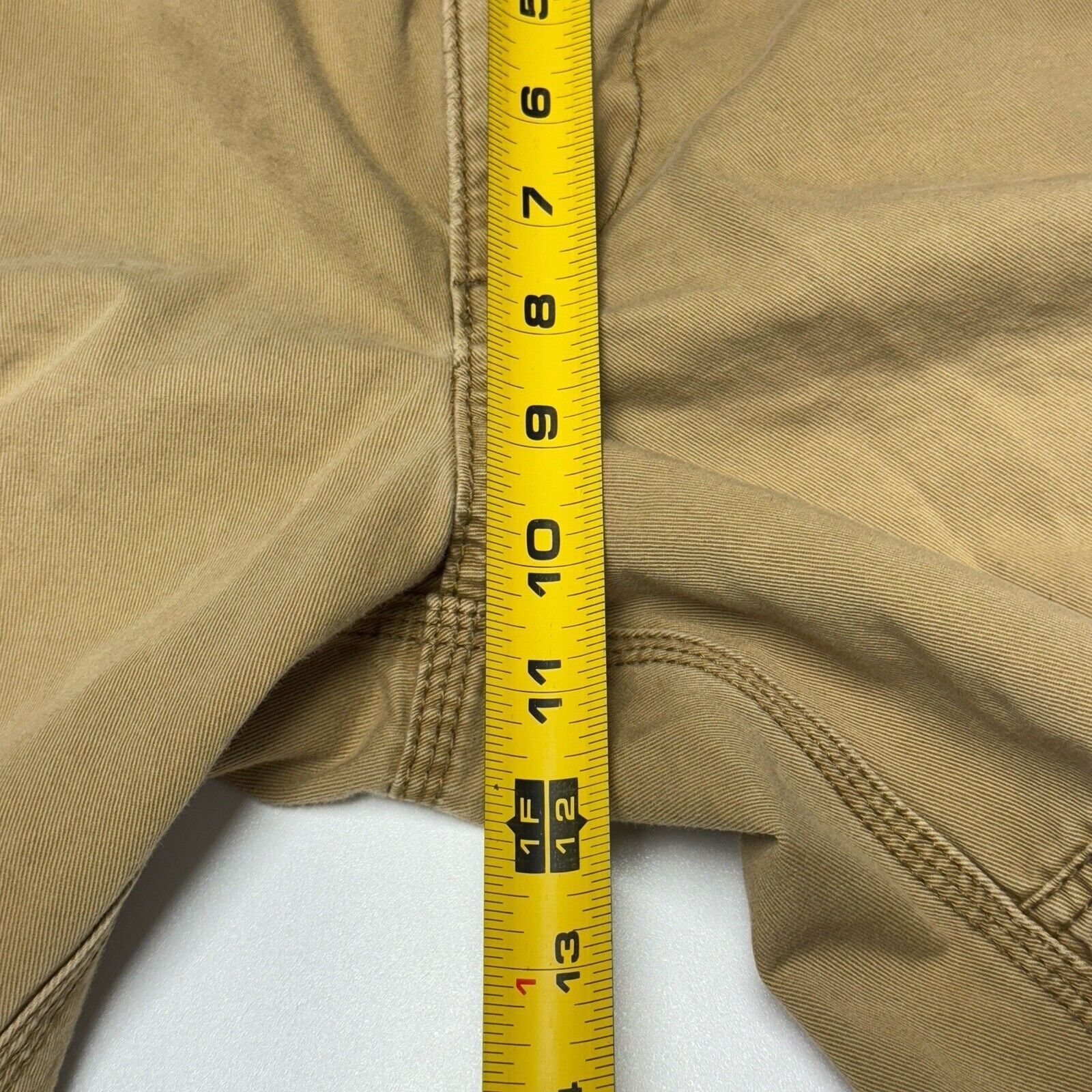 Aeropostale Vintage Aeropostale Cargo Utility Shorts Mens 31 Brown Tan P Size US 31 - 13 Thumbnail