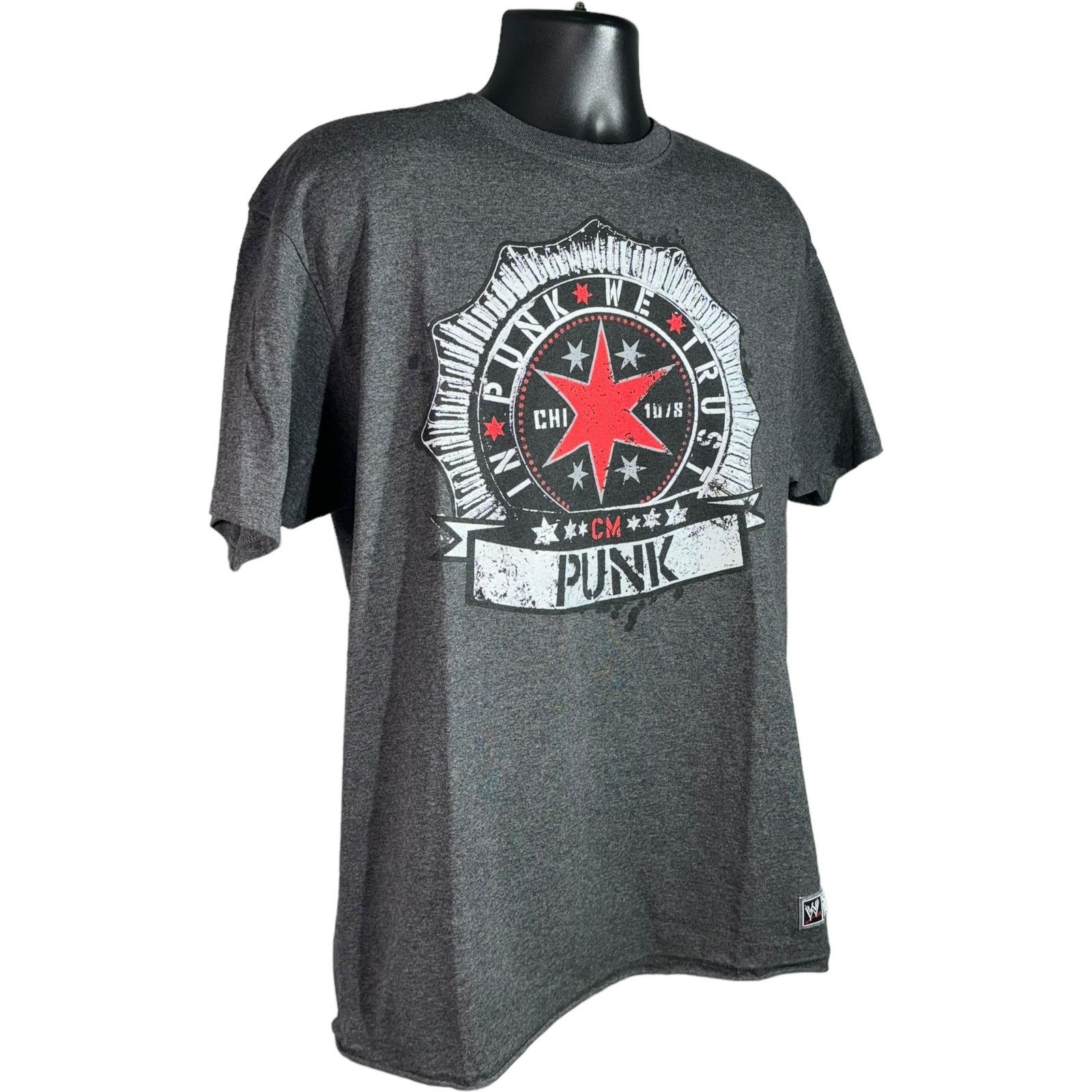 WWE WWE In Punk We Trust CM Punk Tee Size US XL / EU 56 / 4 - 4 Thumbnail