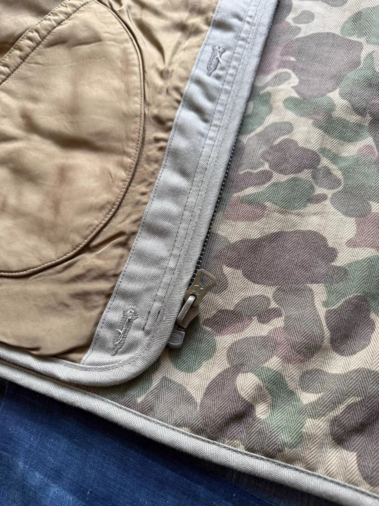 Visvim VISVIM LINER JKT Washed and Distressed, Reversible Jacket Size US XL / EU 56 / 4 - 7 Thumbnail