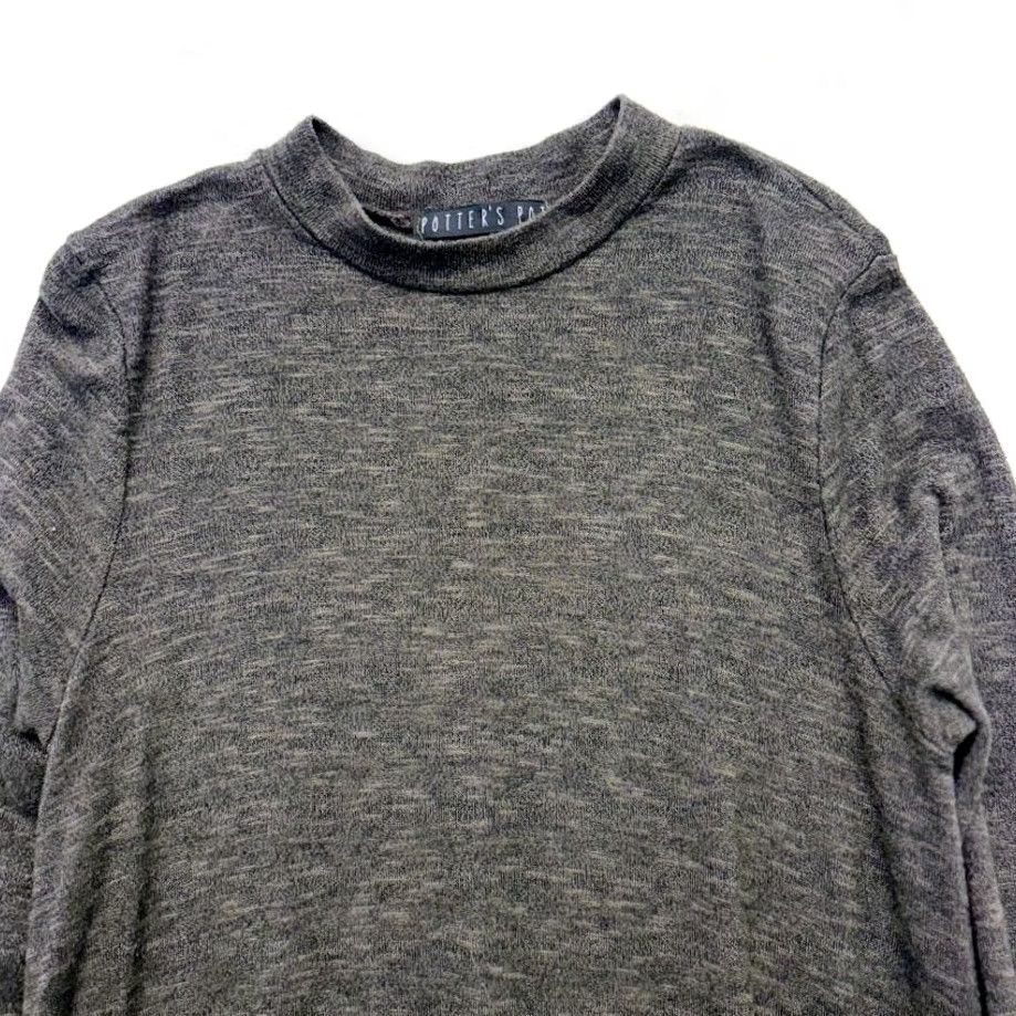 Anthropologie Potter’s Pot Potters Pot Marled Green Long Sleeve Swing Sweater Dress Size M Size M / US 6-8 / IT 42-44 - 3 Thumbnail