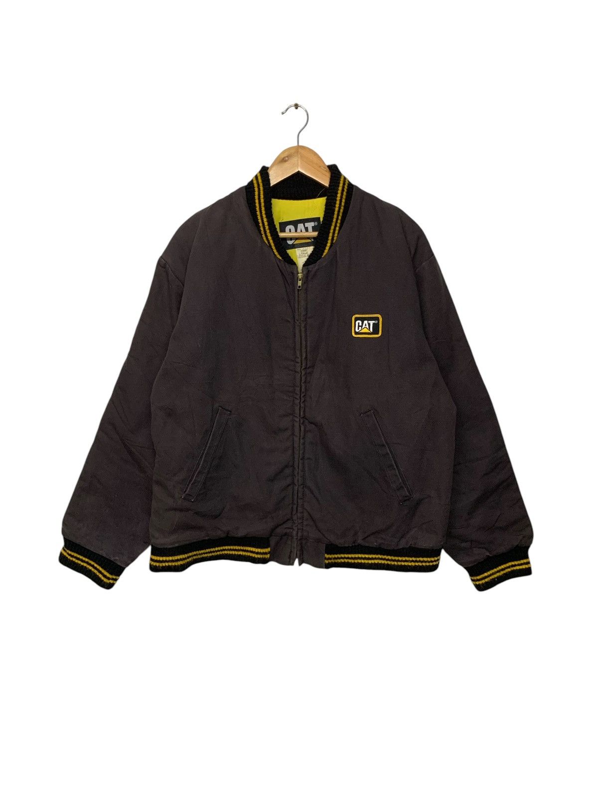 Caterpillar × Vintage Vintage 90's Caterpillar Detroit Jacket Made In Usa Size US L / EU 52-54 / 3 - 1 Thumbnail