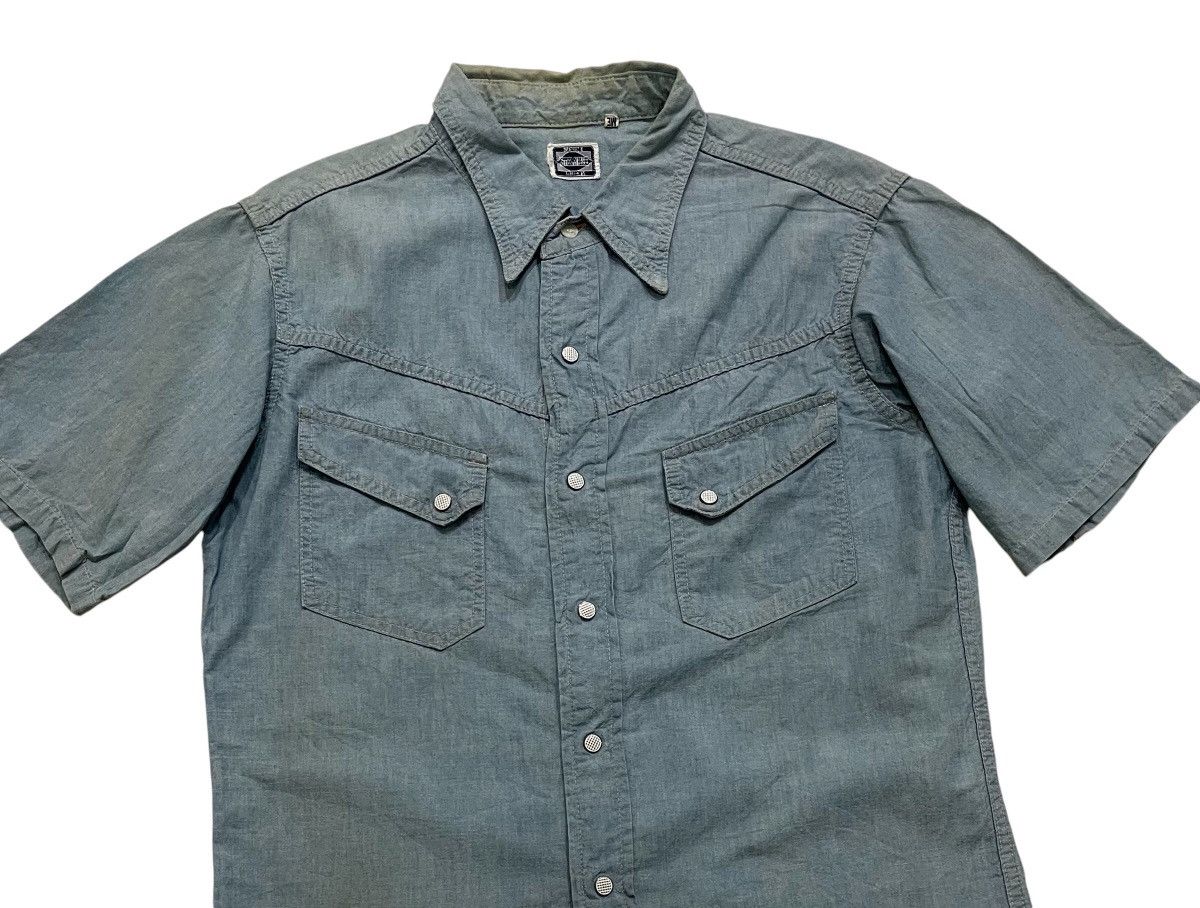 Pherrow's × Vintage VINTAGE 80’s PHERROW’S SNAP BUTTON SHIRT Size US M / EU 48-50 / 2 - 5 Thumbnail