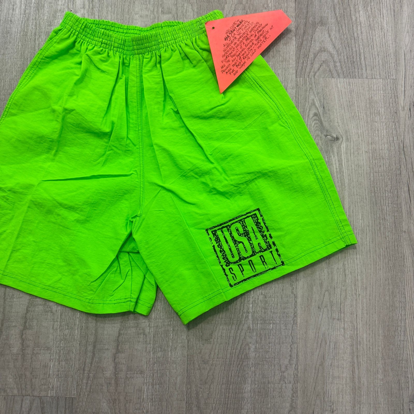 Vintage NEW Vintage USA Sport Surf Shorts Mens Small Green 80s Size US 26 / EU 42 - 2 Thumbnail