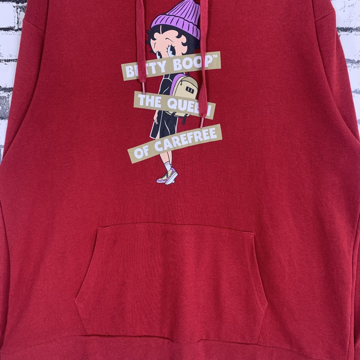Designer × Vintage Vtg Betty Boop Hoodie Size US XXL / EU 58 / 5 - 5 Thumbnail