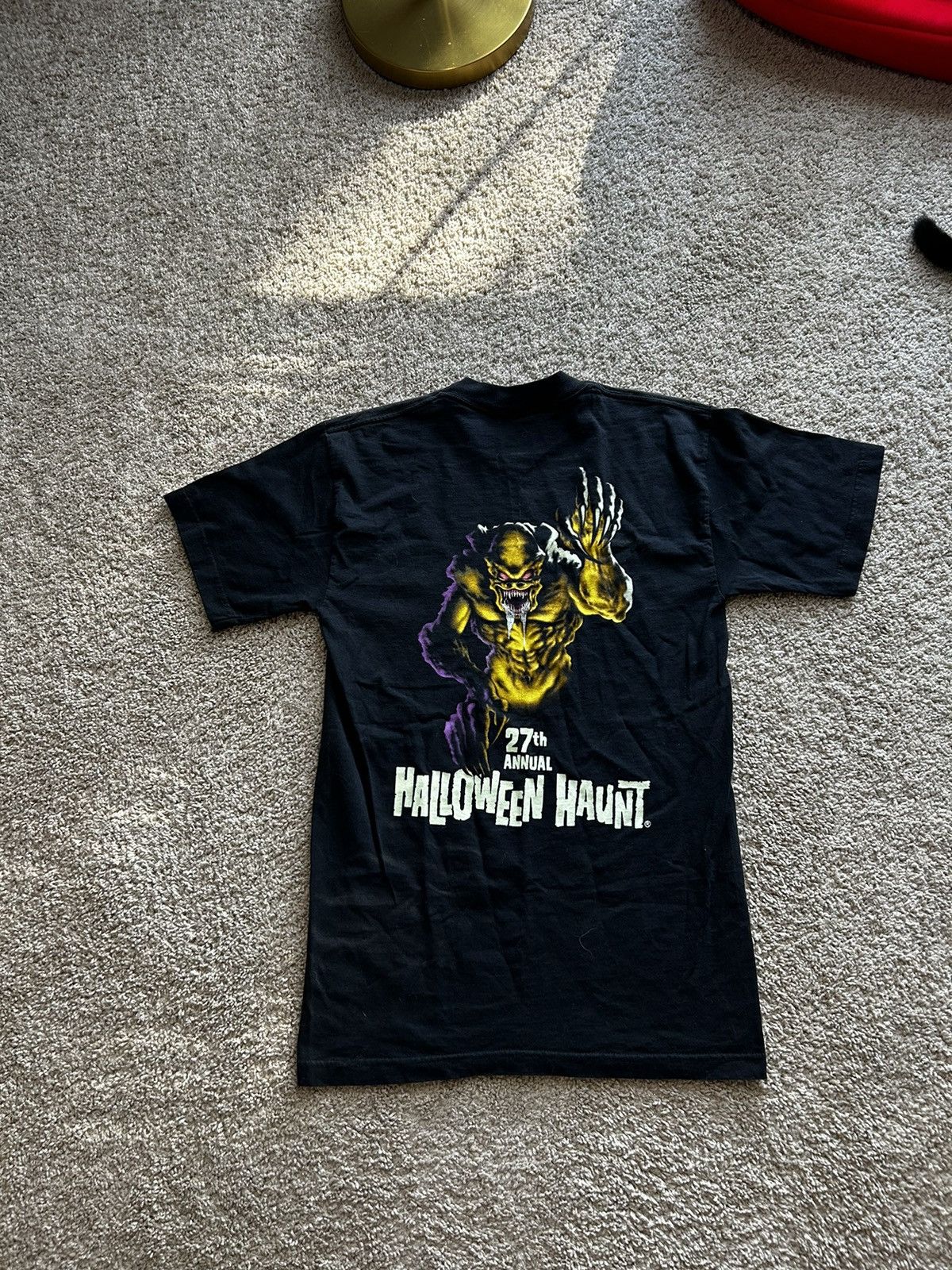 Other Vintage 1999 Knotts Scary Farm Halloween Haunt horror tee Size US M / EU 48-50 / 2 - 2 Thumbnail