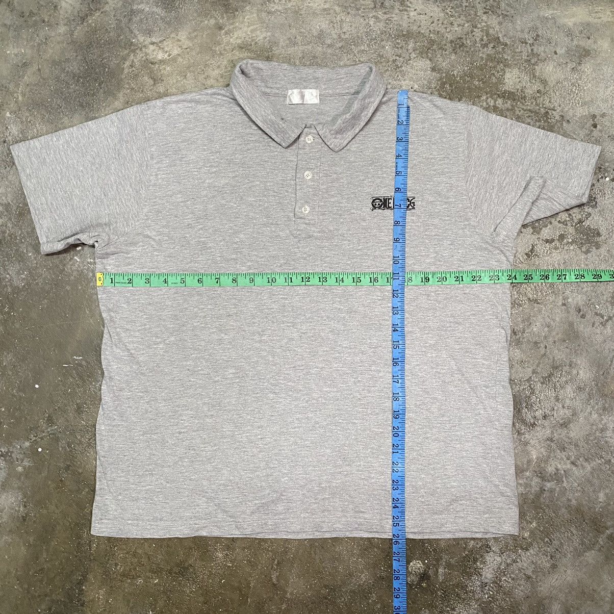 Anime × Cartoon Network × One Piece VINTAGE ONE PIECE MONKEY D LUFFY POLOS T SHIRT Size US XL / EU 56 / 4 - 13 Thumbnail