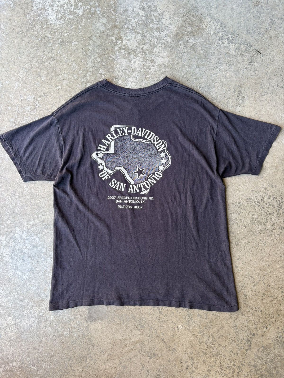 Harley Davidson Vintage 1986 Harley Davidson Eagle & Dragon Grail Size US L / EU 52-54 / 3 - 2 Thumbnail