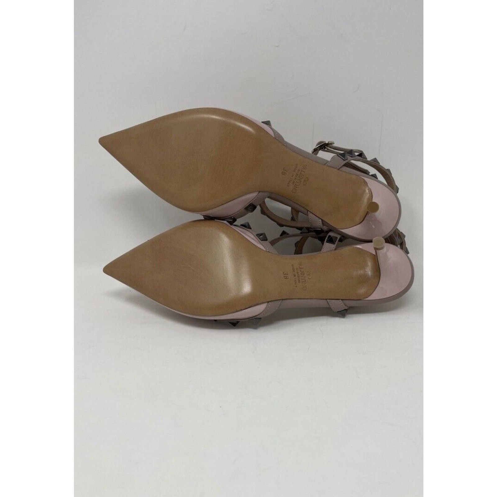 Valentino Valentino Garavani Rockstud Sandals Heels 65MM Size 38 Size US 7 / IT 37 - 7 Thumbnail