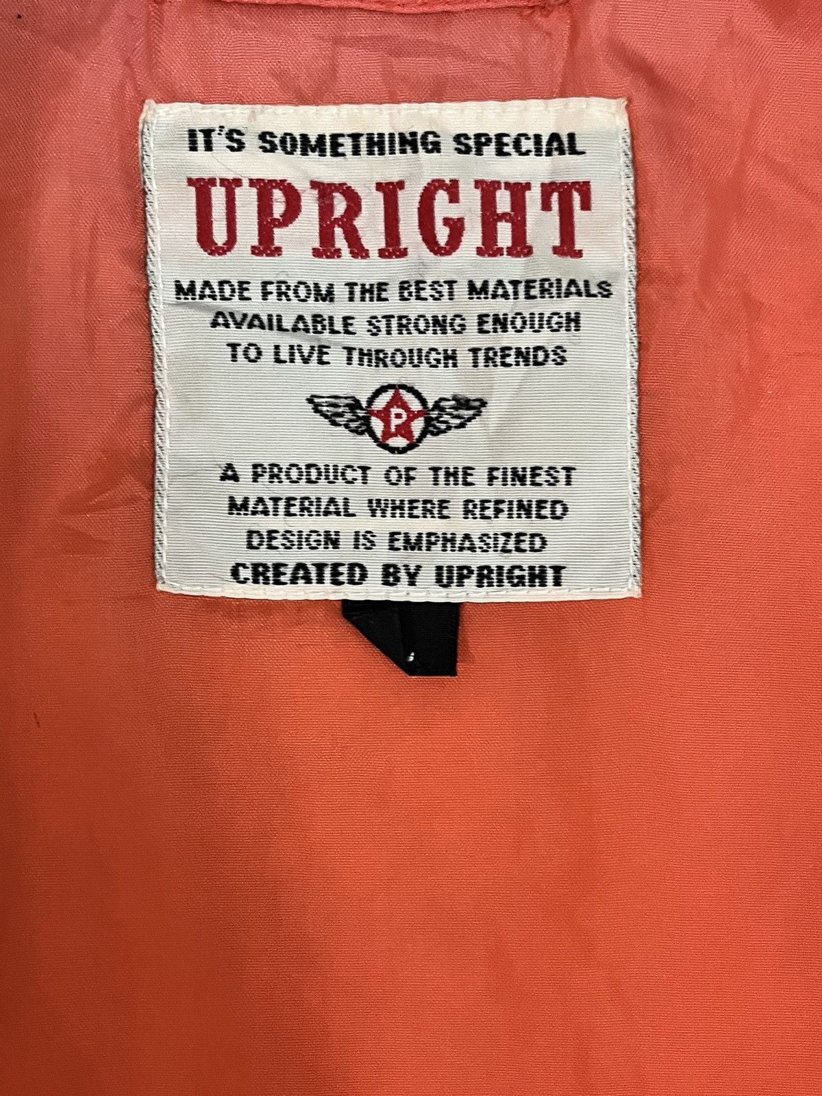 Designer × Japanese Brand Vintage Upright MA-1 Flight Bomber Style Jacket Size US L / EU 52-54 / 3 - 6 Thumbnail