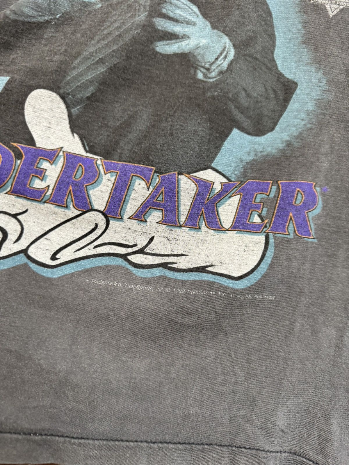 Vintage Vintage Undertaker t shirt 1992 WWF 90s WWE wrestling M Size US M / EU 48-50 / 2 - 9 Thumbnail
