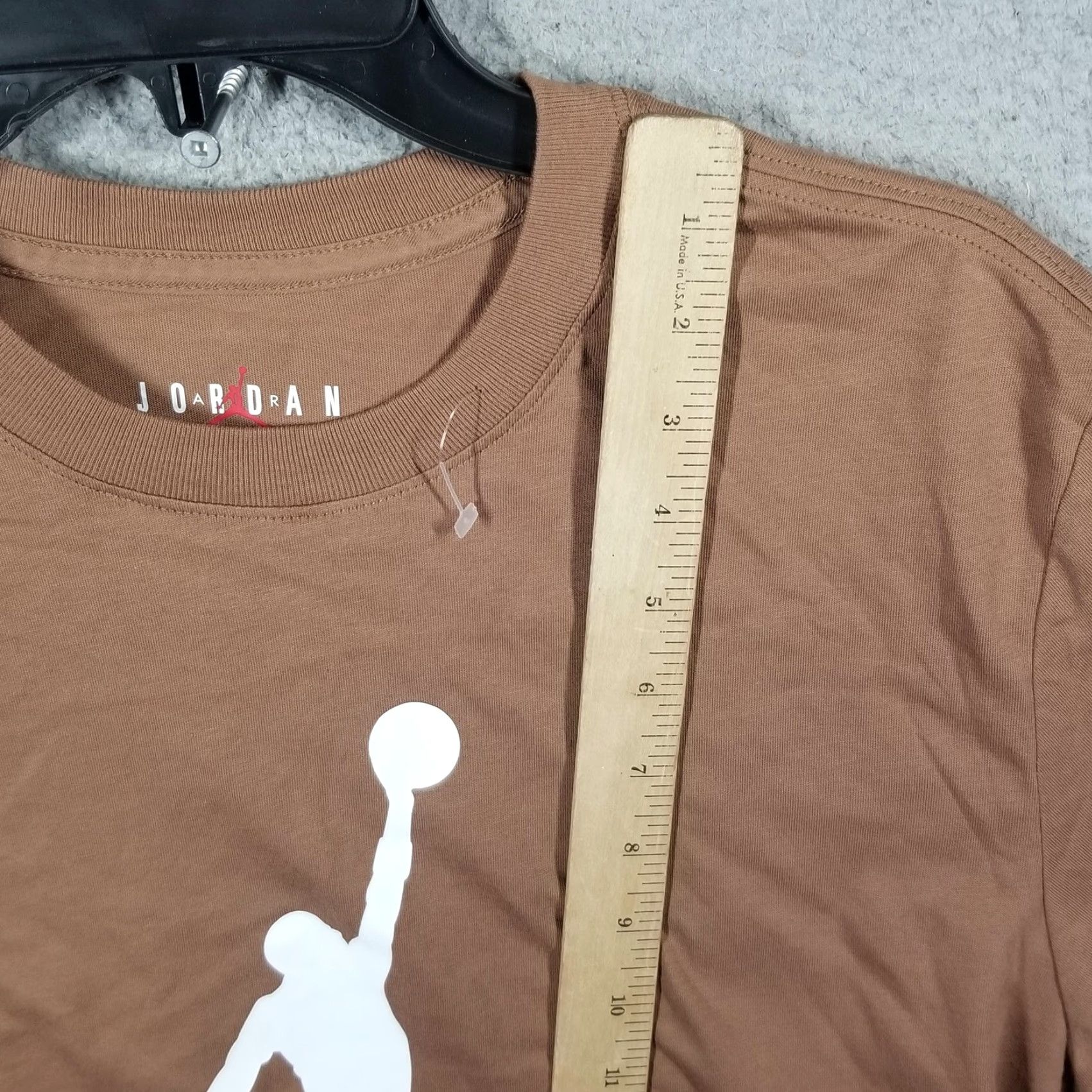 Jordan Brand Jordan Shirt Nike Mens Medium Brown Jumpman Logo Graphic Cotton Short Sleeve Tee Bundes Size US M / EU 48-50 / 2 - 4 Thumbnail