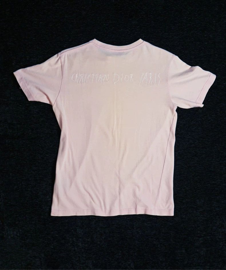 Dior Dior Pink cursive embroidery logo short sleeves Size XS / US 0-2 / IT 36-38 - 5 Thumbnail